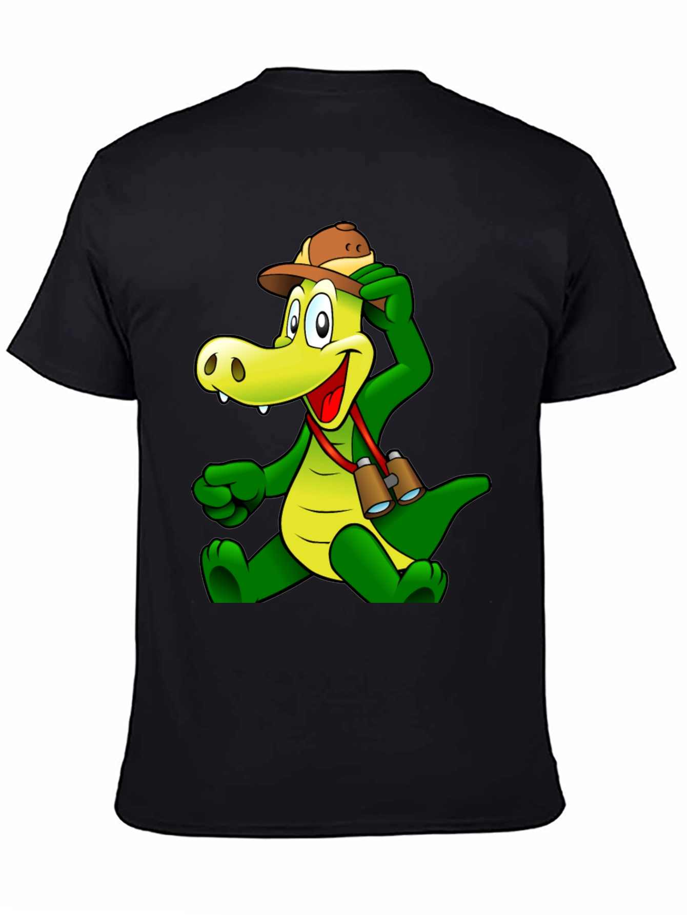 Cartoon Crocodile T-Shirt - Fun Novelty Tee
