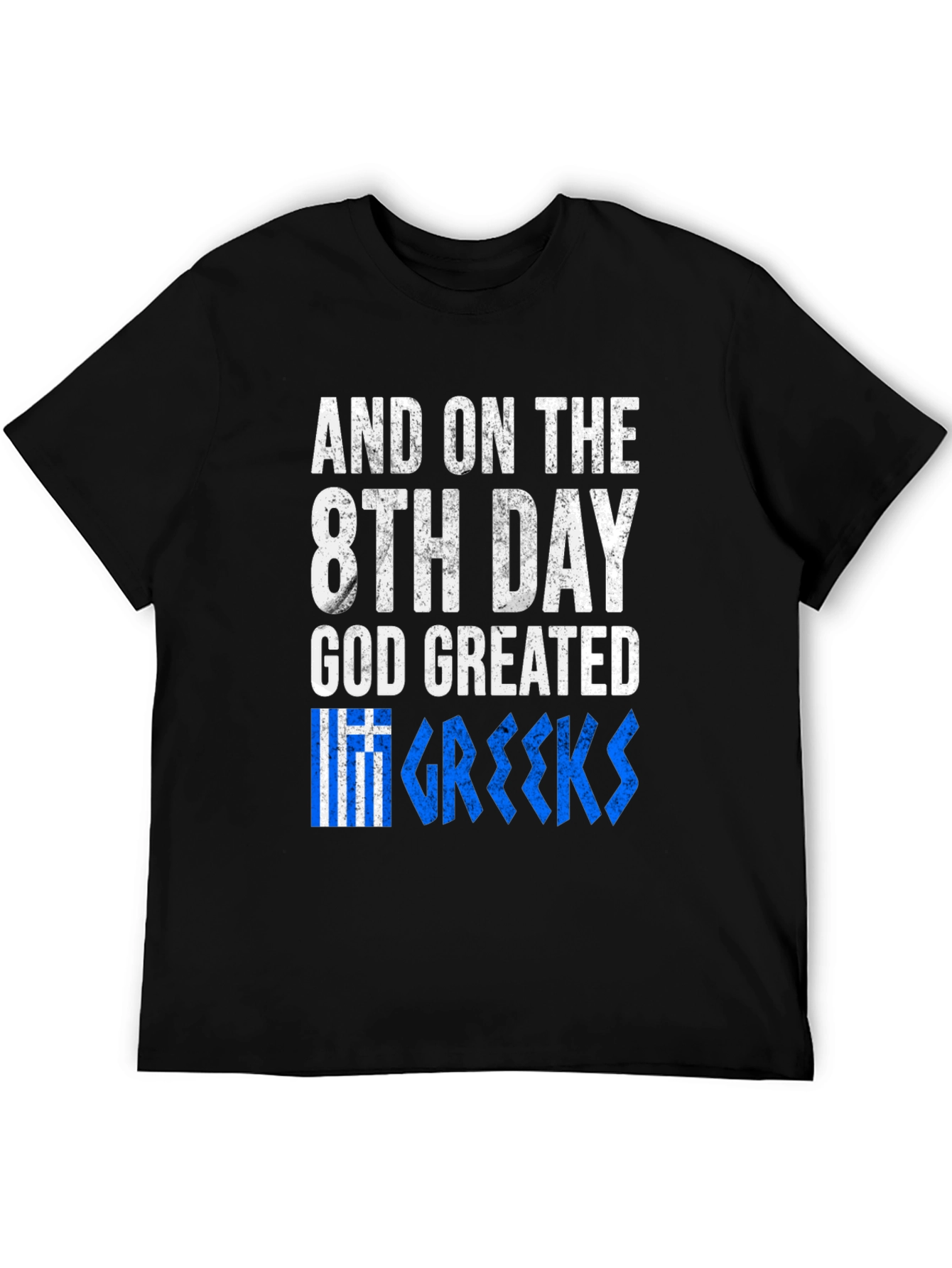Greek Pride T-Shirt - God Created Greeks