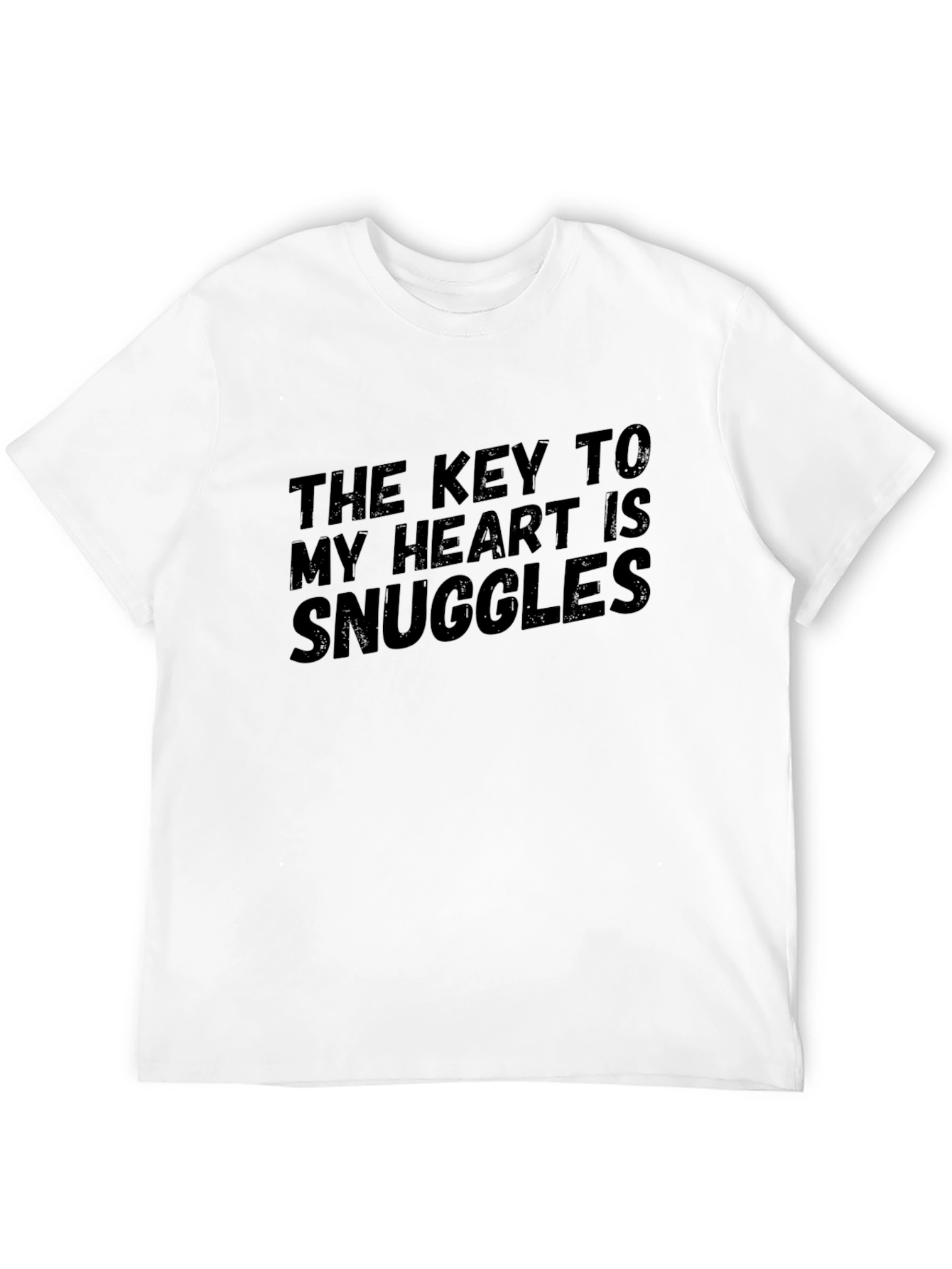Snuggles Heart T-Shirt |  Mens Graphic Tee