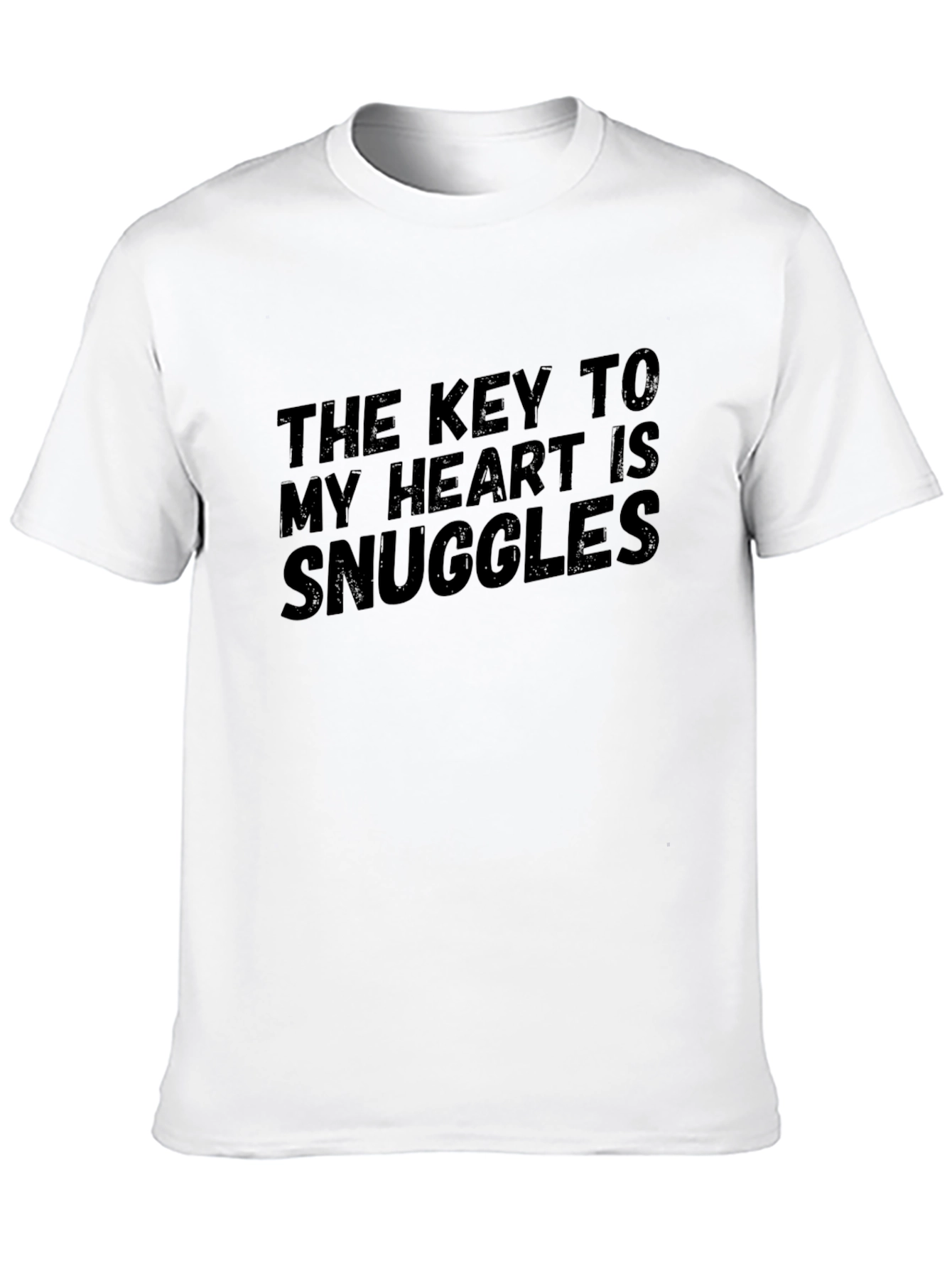 Snuggles Heart T-Shirt |  Mens Graphic Tee