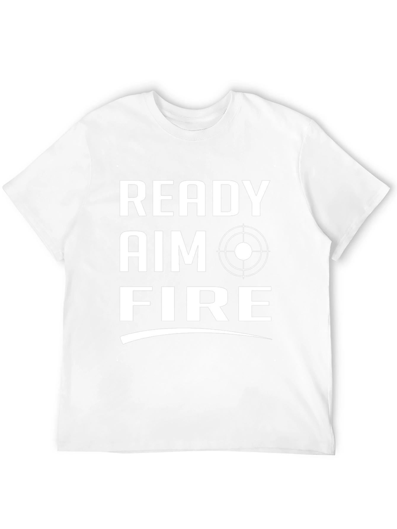 Ready Aim Fire T-Shirt - Target Graphic Tee
