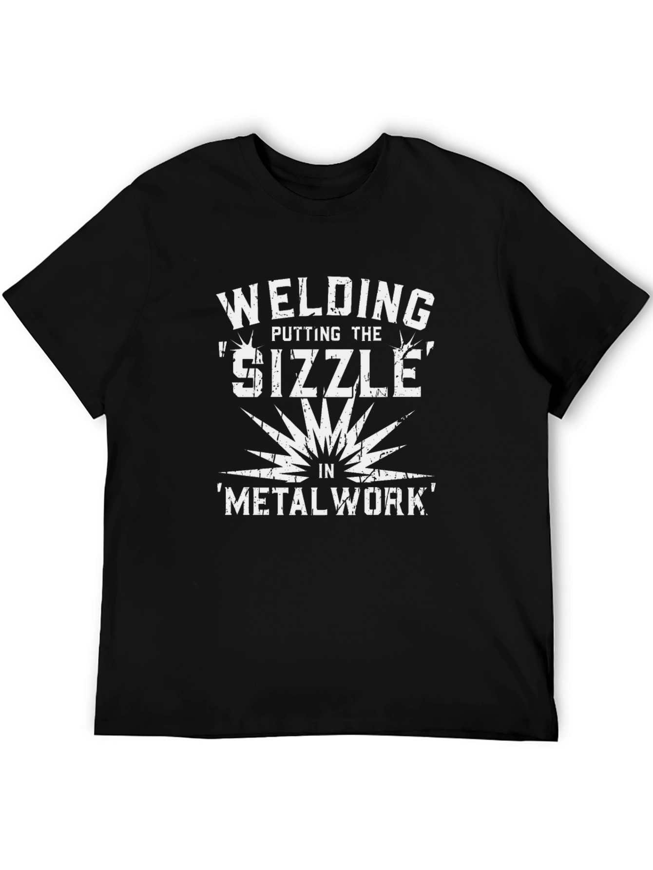Welding Sizzle in Metalwork Graphic T-Shirt