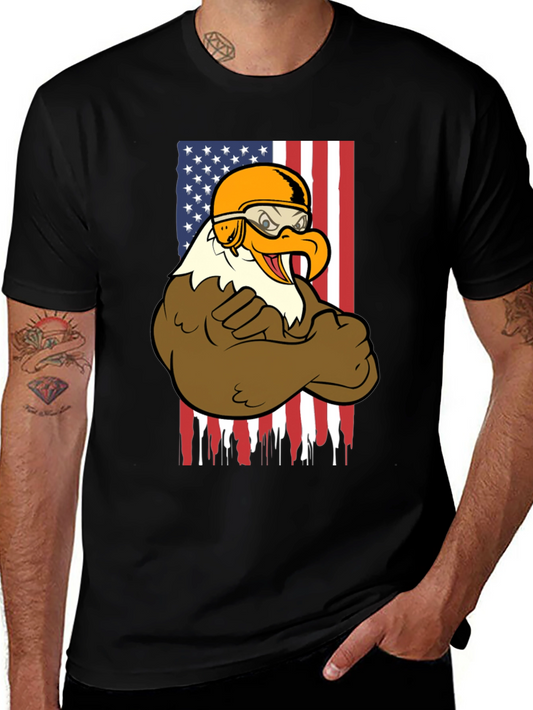 American Eagle Biker Graphic T-Shirt
