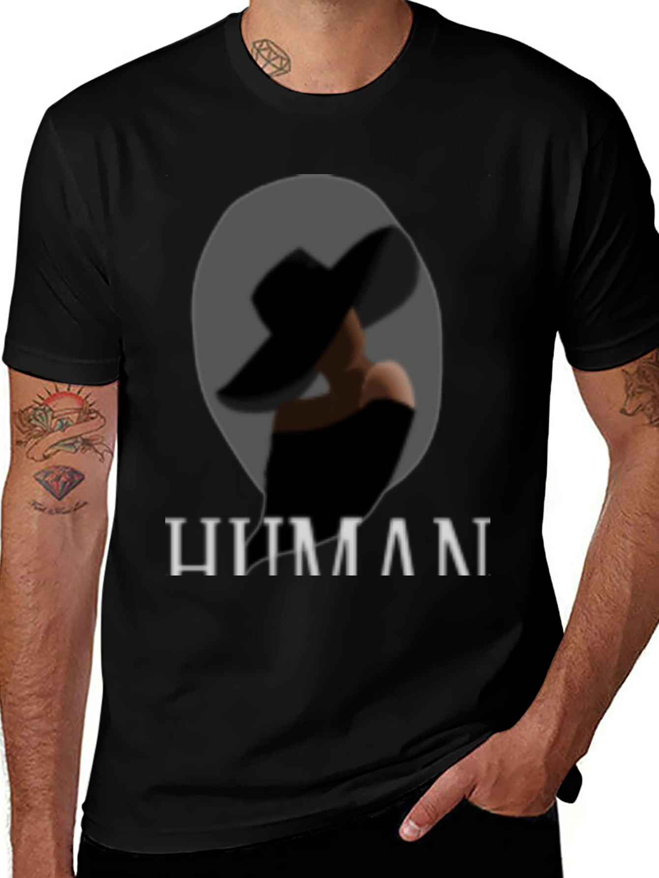 Hitman Style Graphic T-Shirt