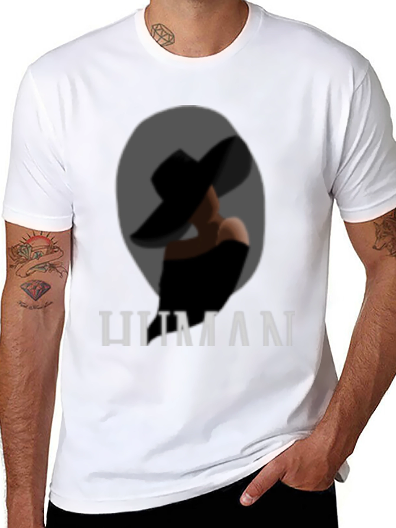 Hitman Style Graphic T-Shirt