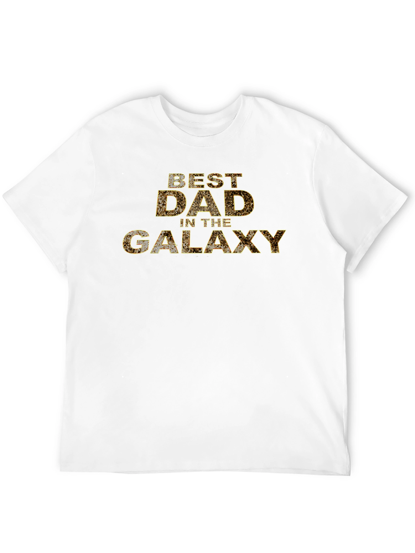 Best Dad in the Galaxy Black T-Shirt