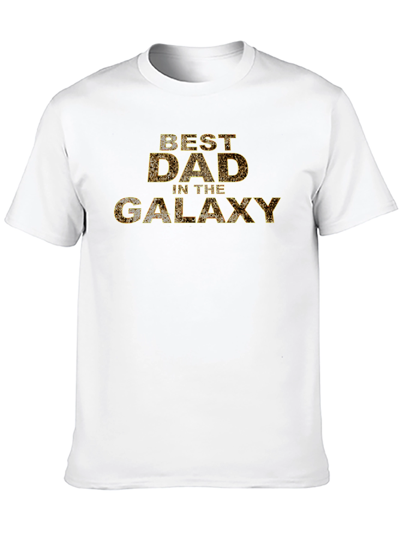 Best Dad in the Galaxy Black T-Shirt