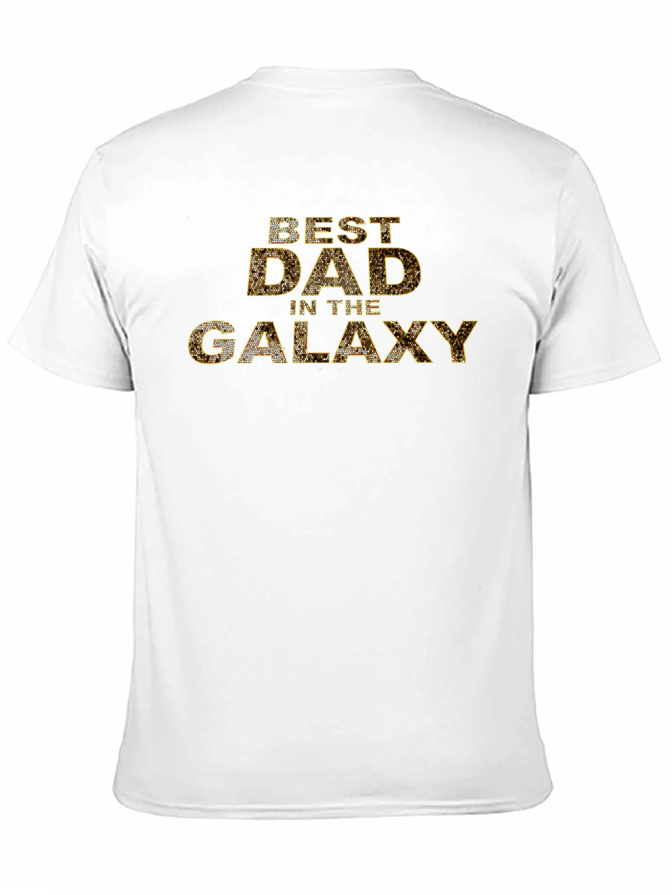 Best Dad in the Galaxy Black T-Shirt