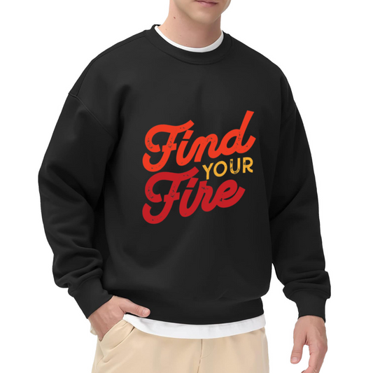 Find YOUR Fire - Flames & Fire Graphic ԲÁìÎÀÒÂ | Unisex Pullover Sweatshirt