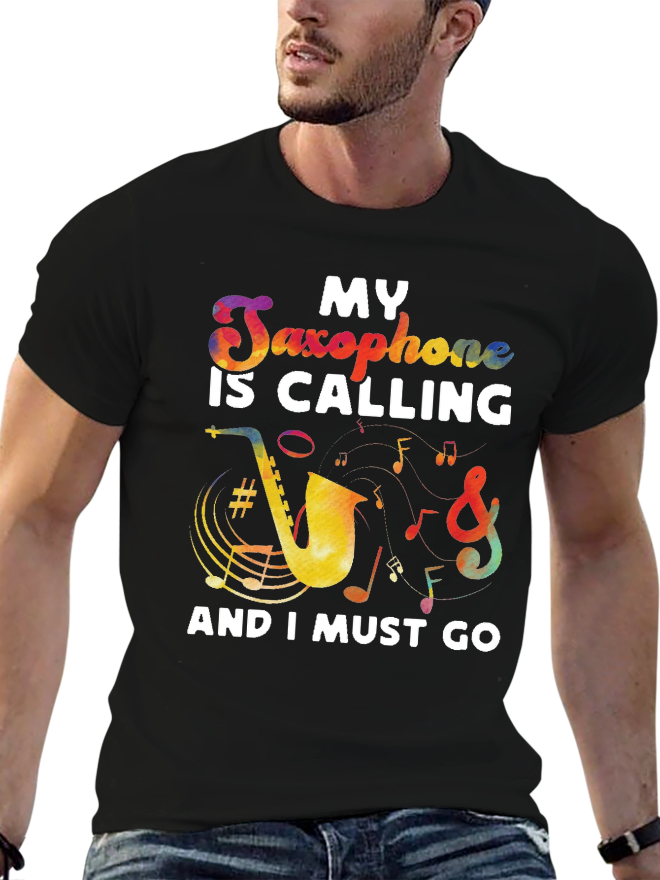 My Saxophone is Calling T-Shirt