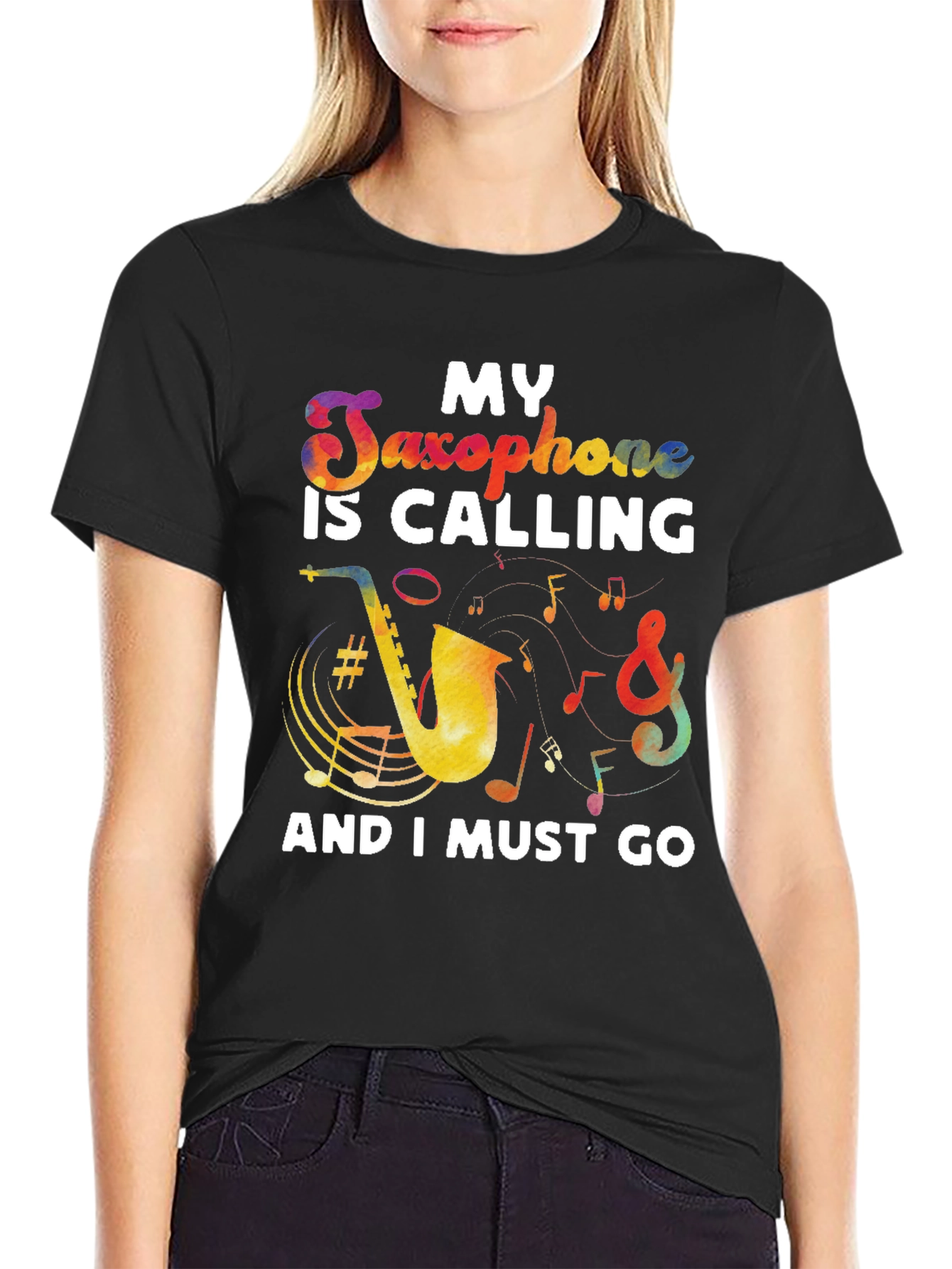 My Saxophone is Calling T-Shirt