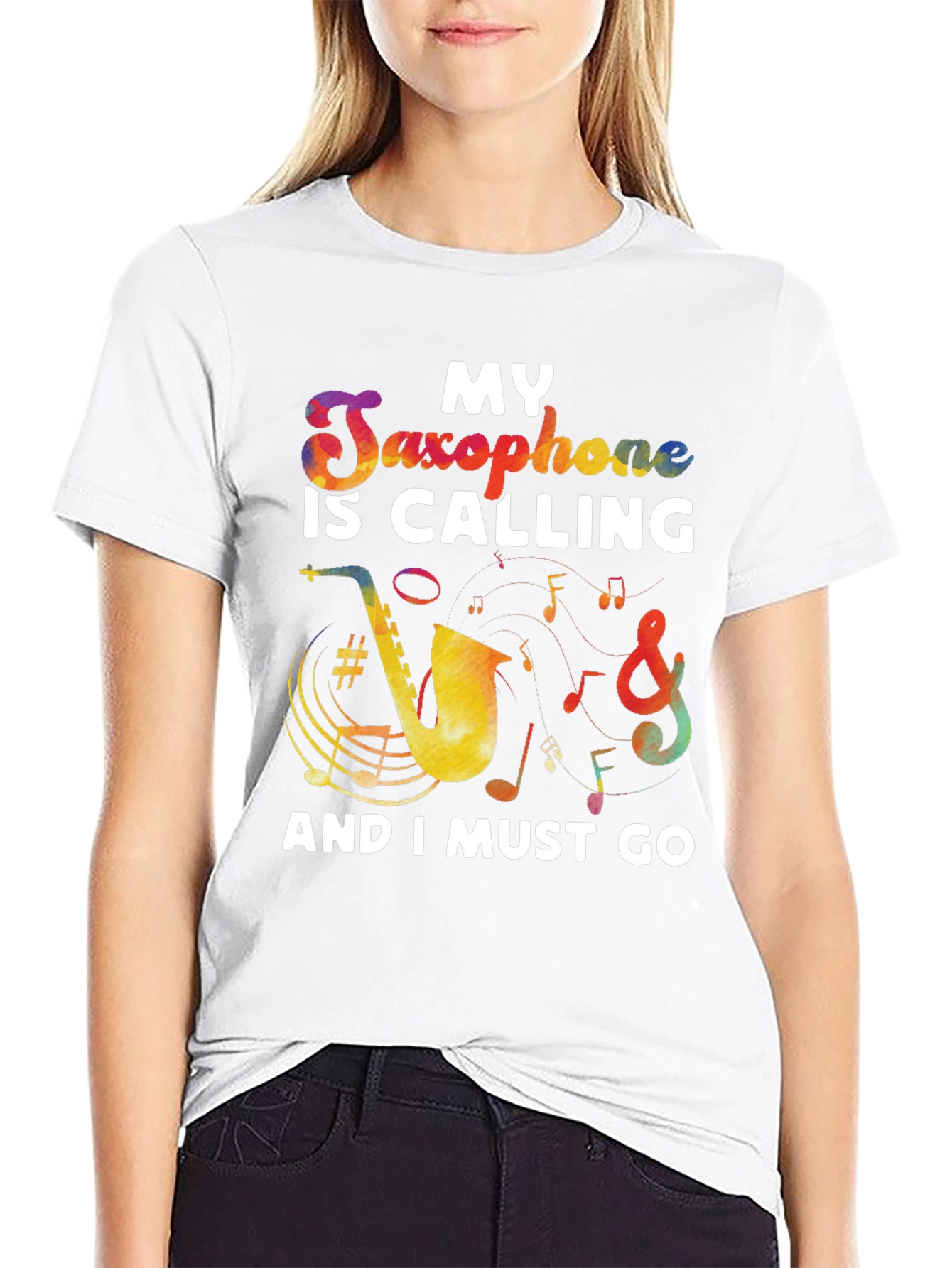 My Saxophone is Calling T-Shirt