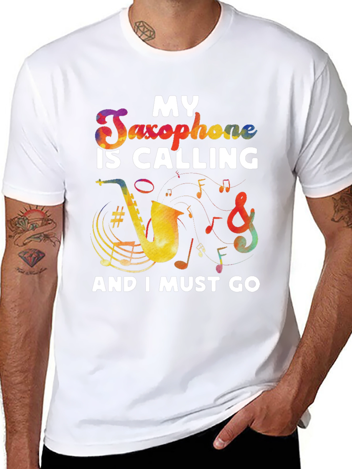 My Saxophone is Calling T-Shirt