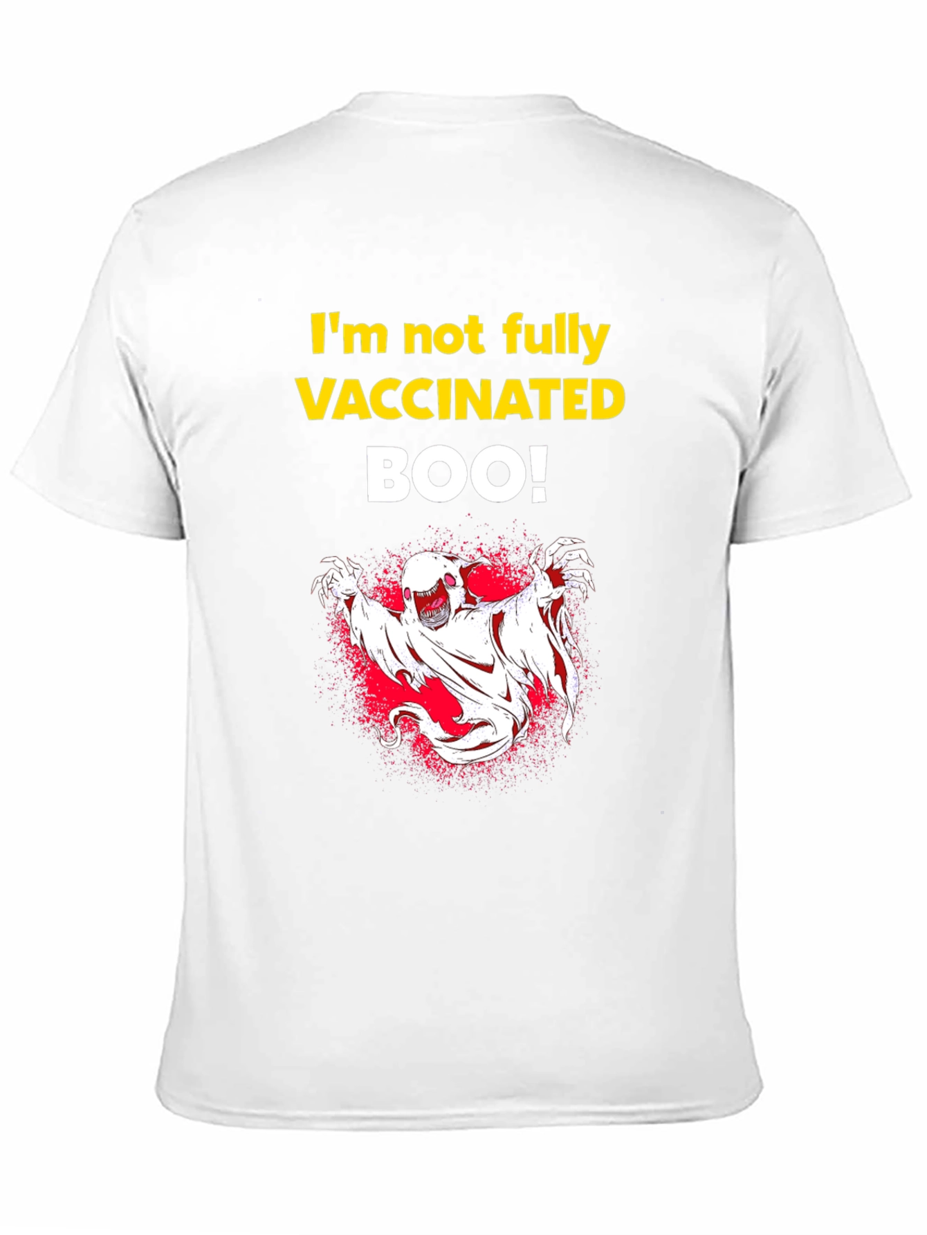 Vaccinated Boo! Halloween T-Shirt