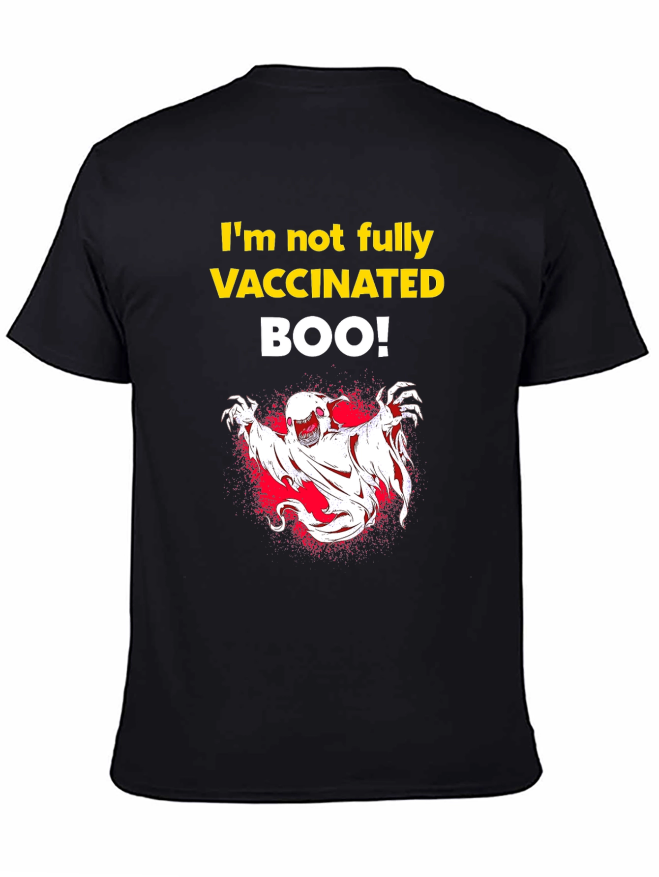 Vaccinated Boo! Halloween T-Shirt