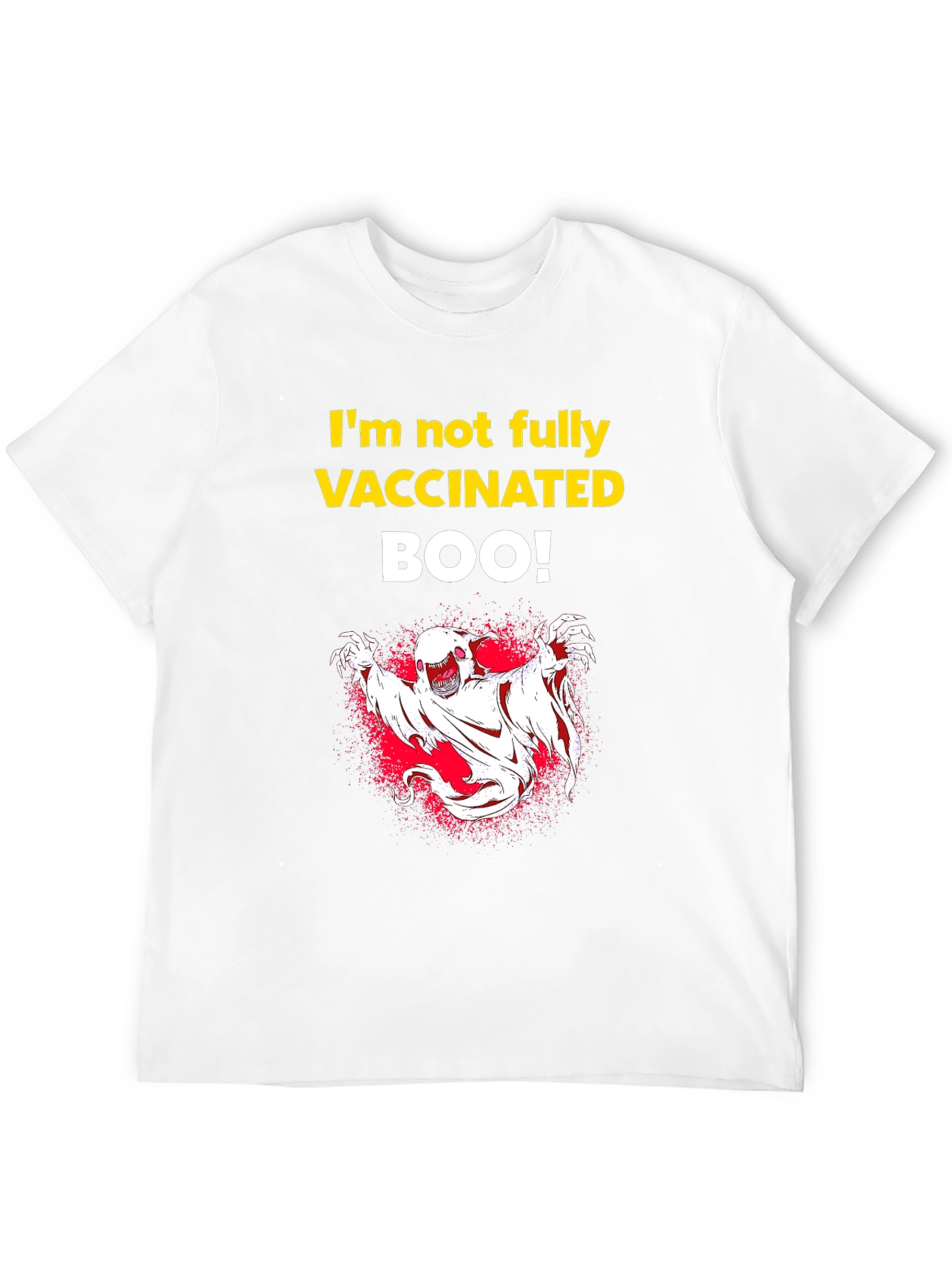 Vaccinated Boo! Halloween T-Shirt
