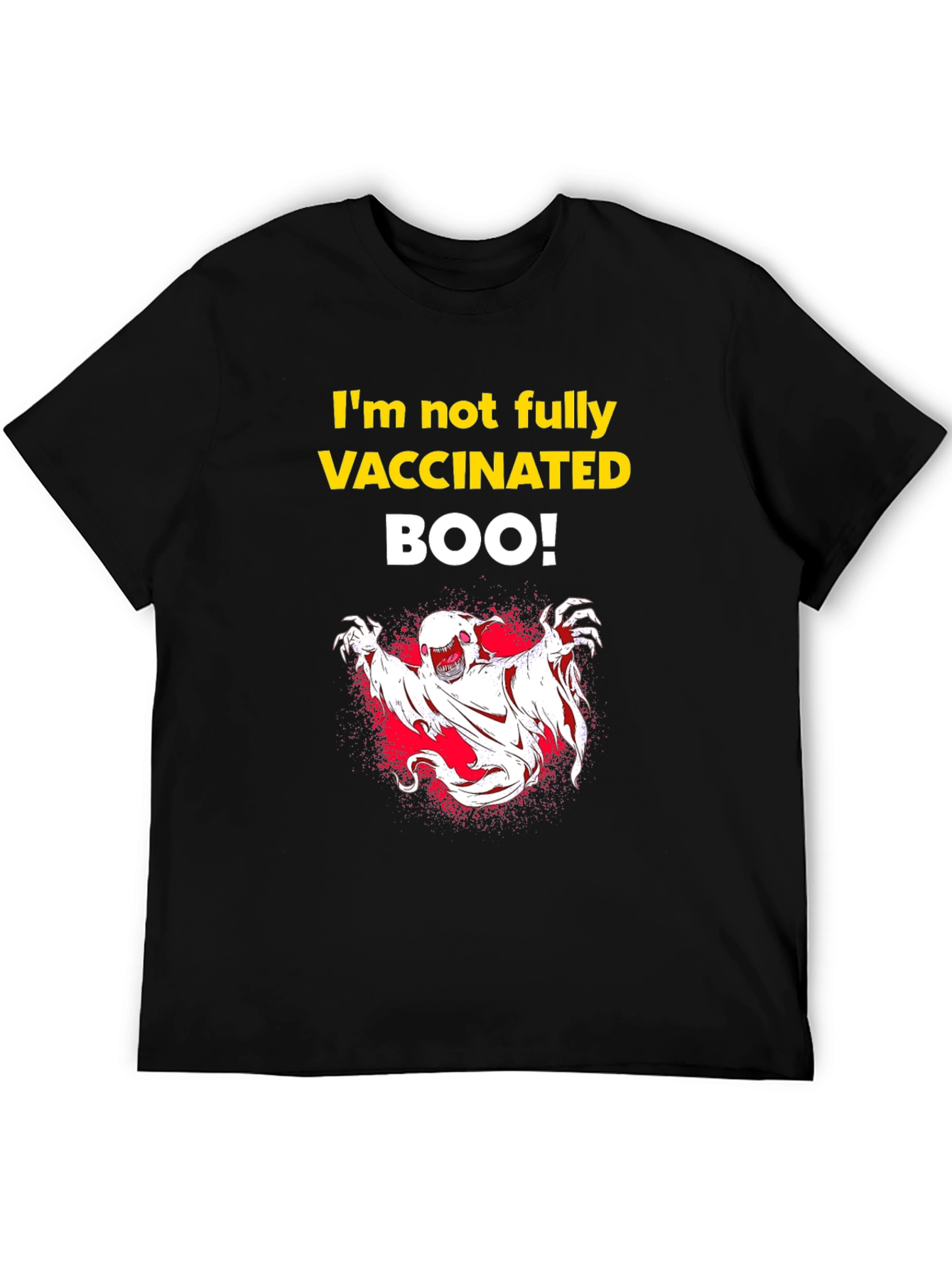 Vaccinated Boo! Halloween T-Shirt