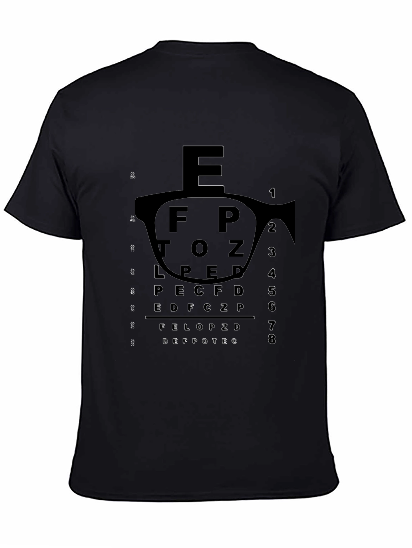 Eye Chart T-Shirt - See the Fun!