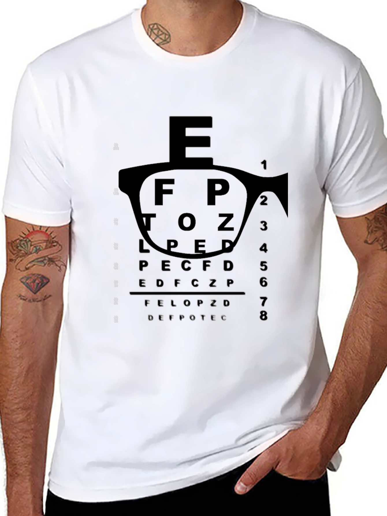 Eye Chart T-Shirt - See the Fun!