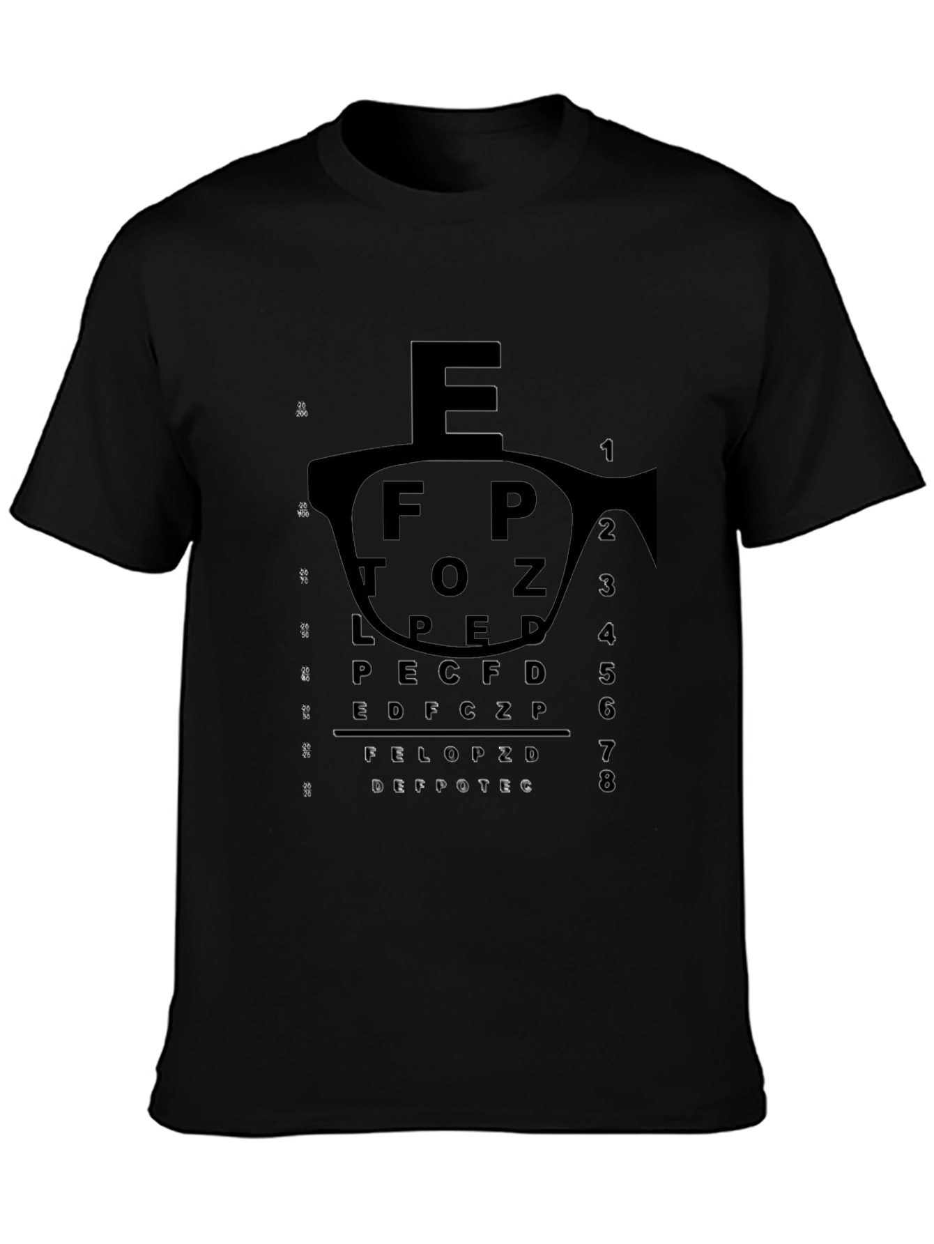 Eye Chart T-Shirt - See the Fun!