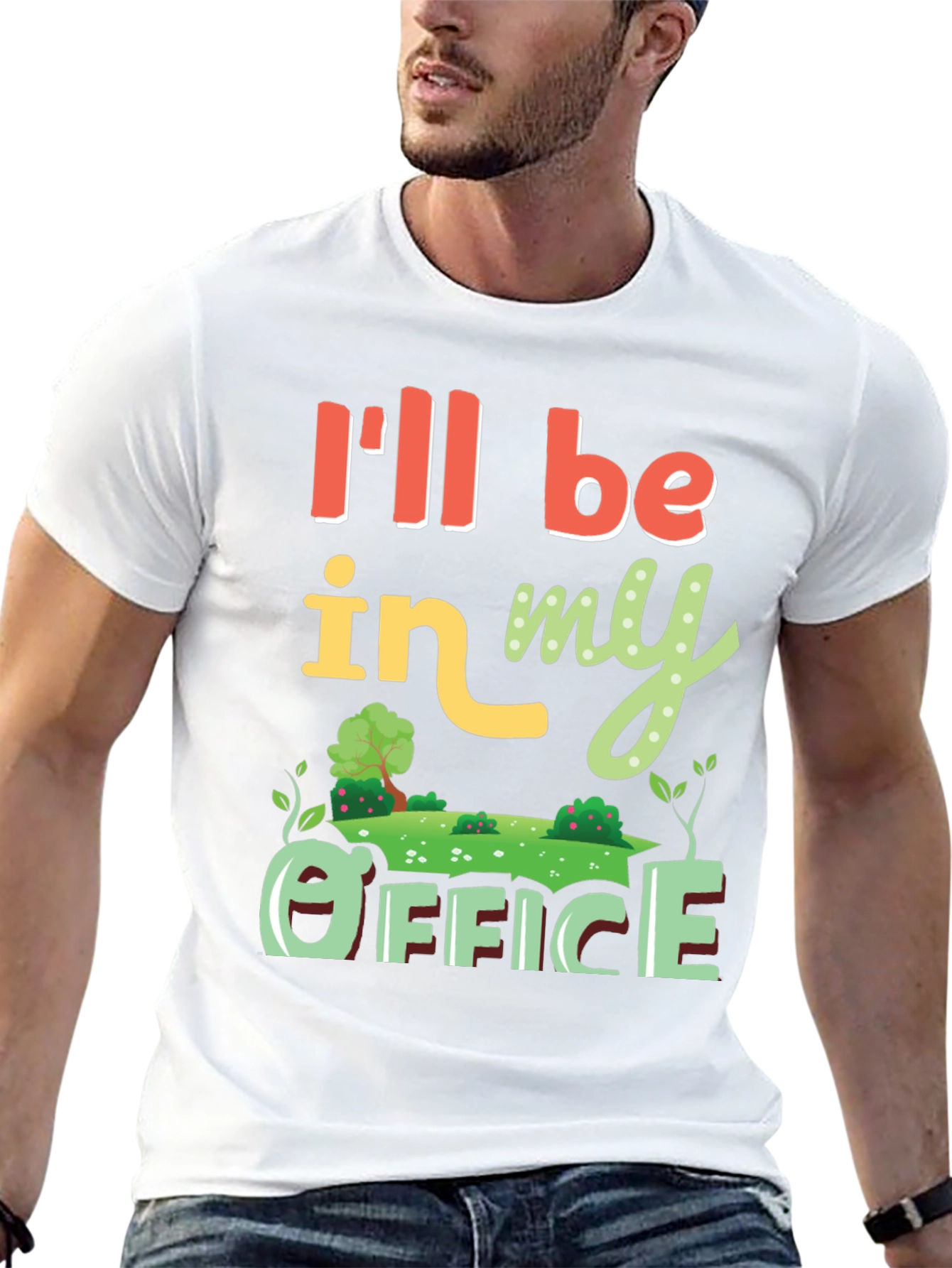 Gardening Office T-Shirt - Ill Be In My Office
