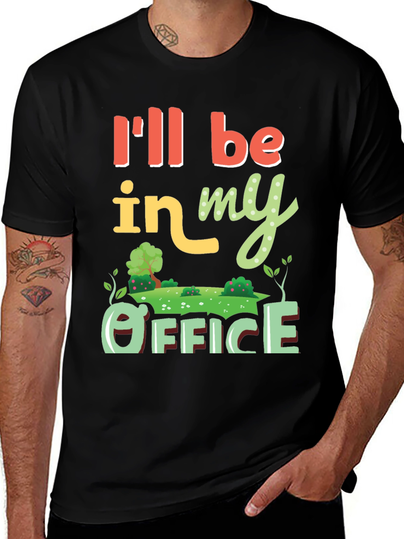 Gardening Office T-Shirt - Ill Be In My Office