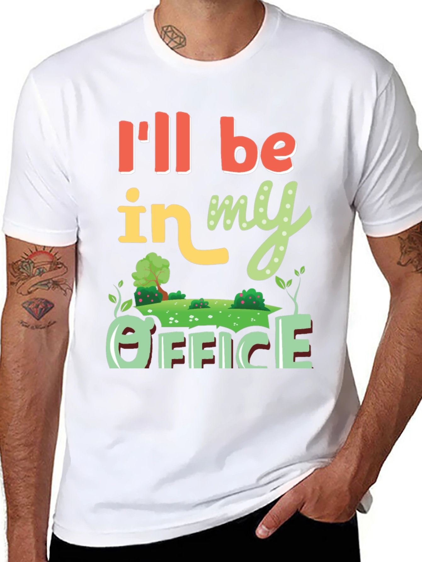 Gardening Office T-Shirt - Ill Be In My Office