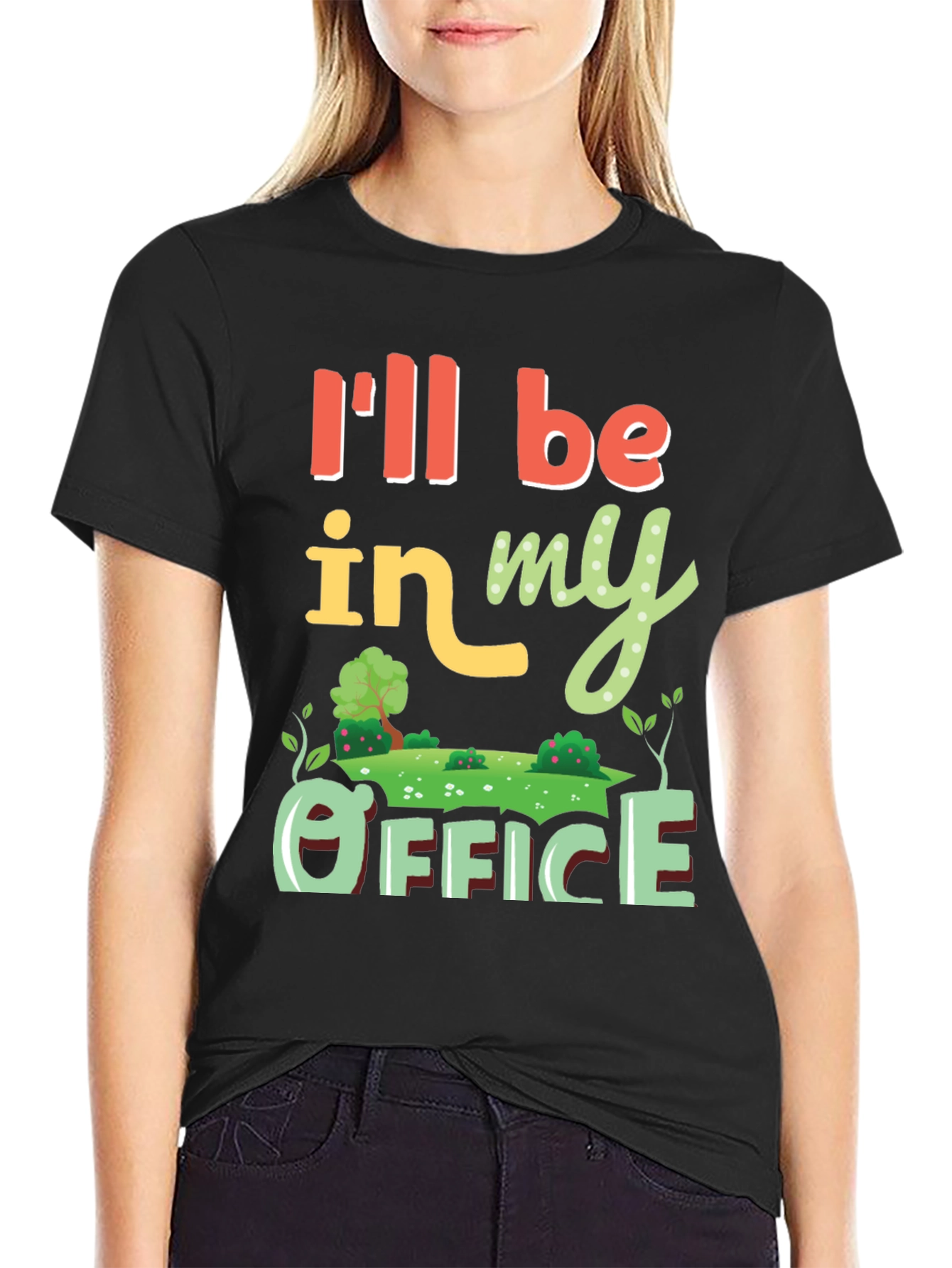 Gardening Office T-Shirt - Ill Be In My Office