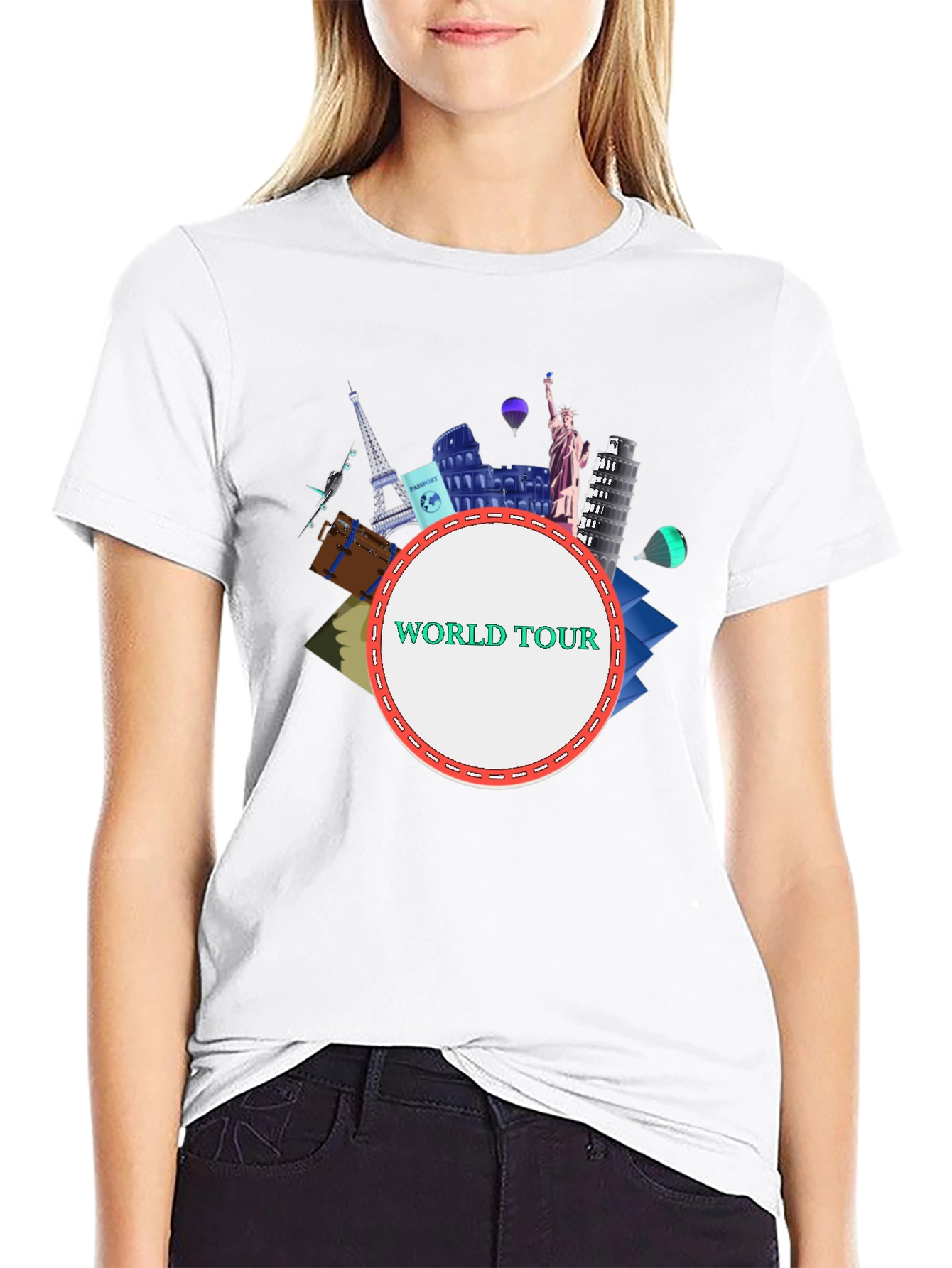 World Tour Travel Souvenir T-Shirt