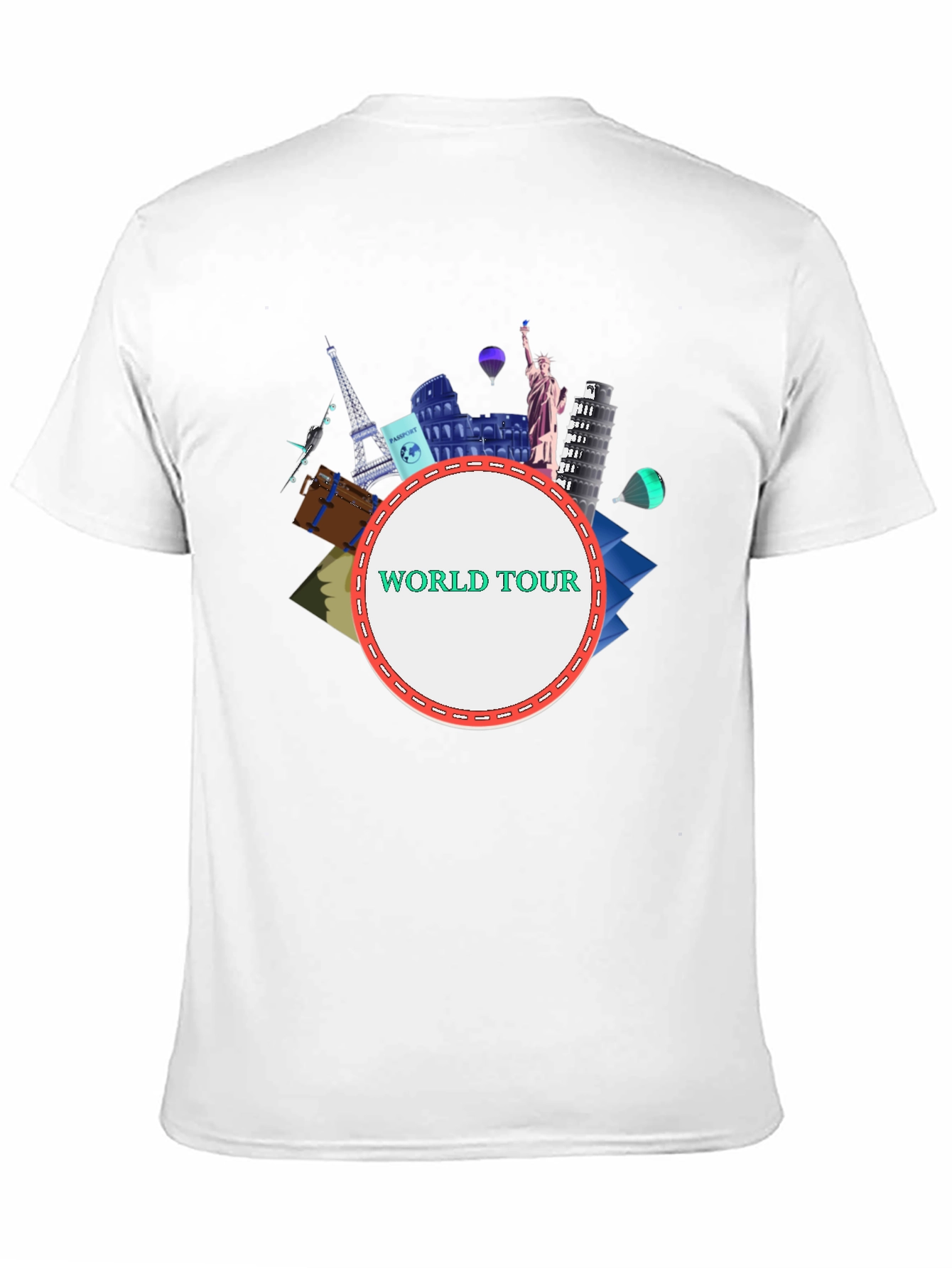 World Tour Travel Souvenir T-Shirt