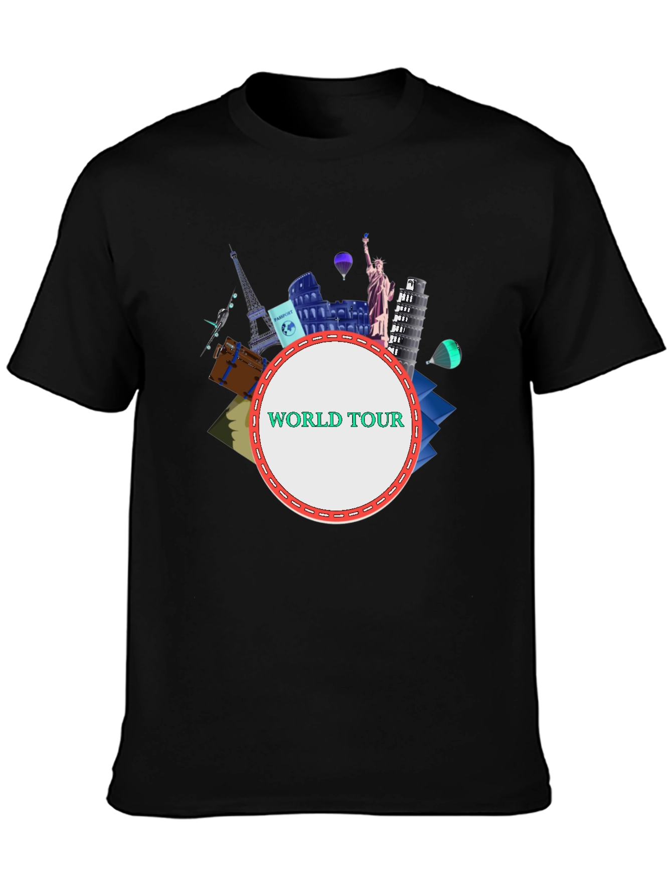 World Tour Travel Souvenir T-Shirt