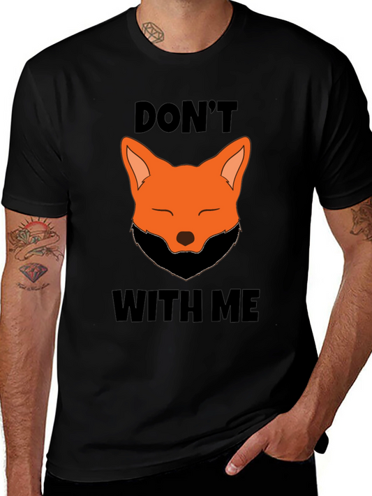 Dont Fox With Me Graphic Tee - Black T-Shirt