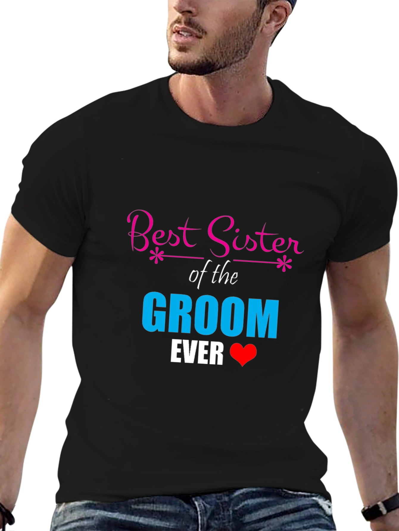Best Sister of the Groom T-Shirt
