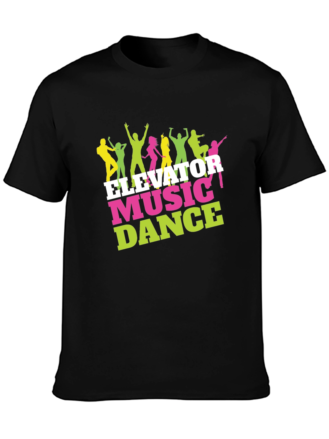 Elevator Music Dance Graphic Tee - Party T-Shirt