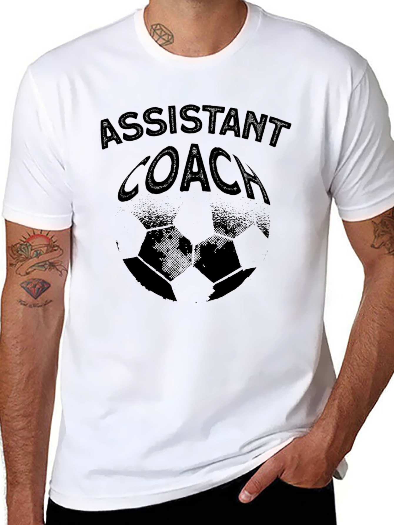 Assistant Coach Soccer Ball T-Shirt