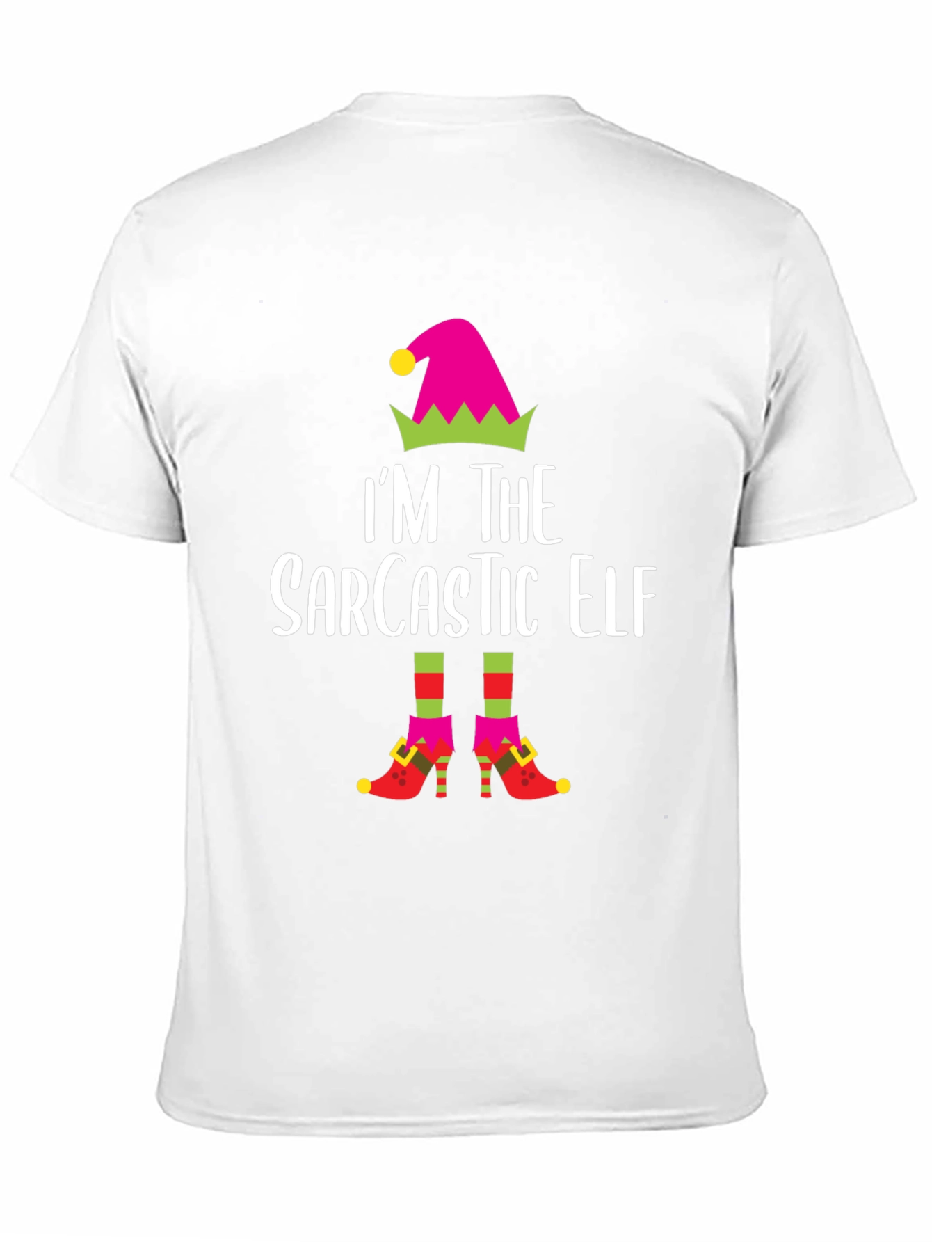 Sarcastic Elf T-Shirt - Holiday Humor