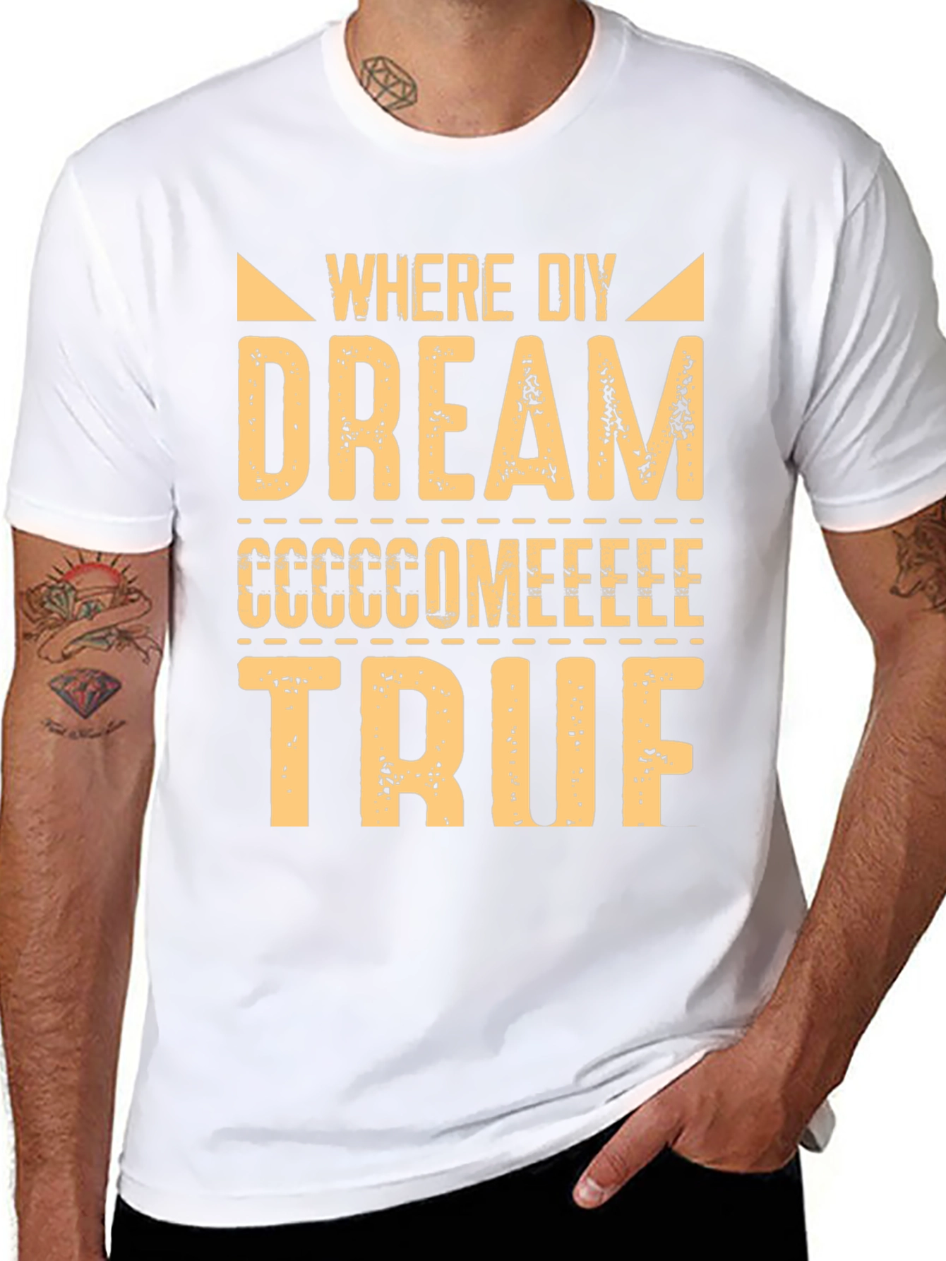 DIY Dream T-Shirt - Where Dreams Come True!