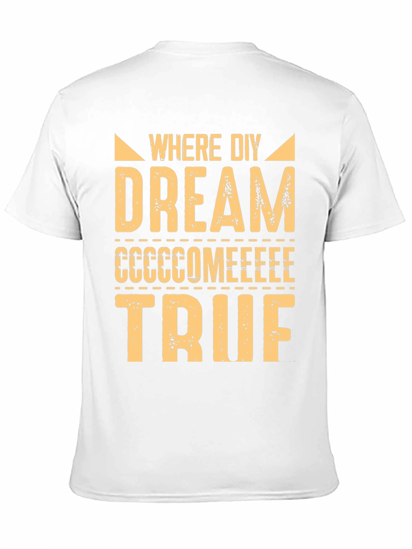 DIY Dream T-Shirt - Where Dreams Come True!