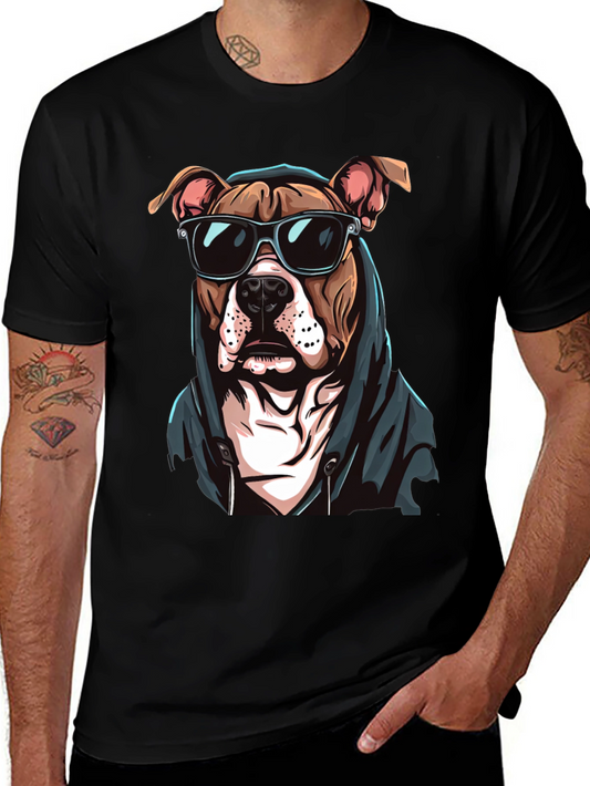Cool Dog Graphic Tee - Streetwear Style