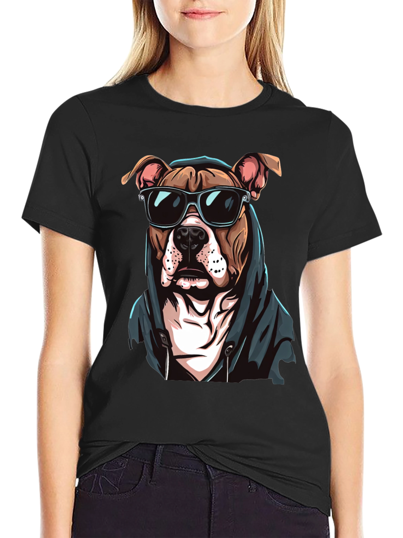 Cool Dog Graphic Tee - Streetwear Style