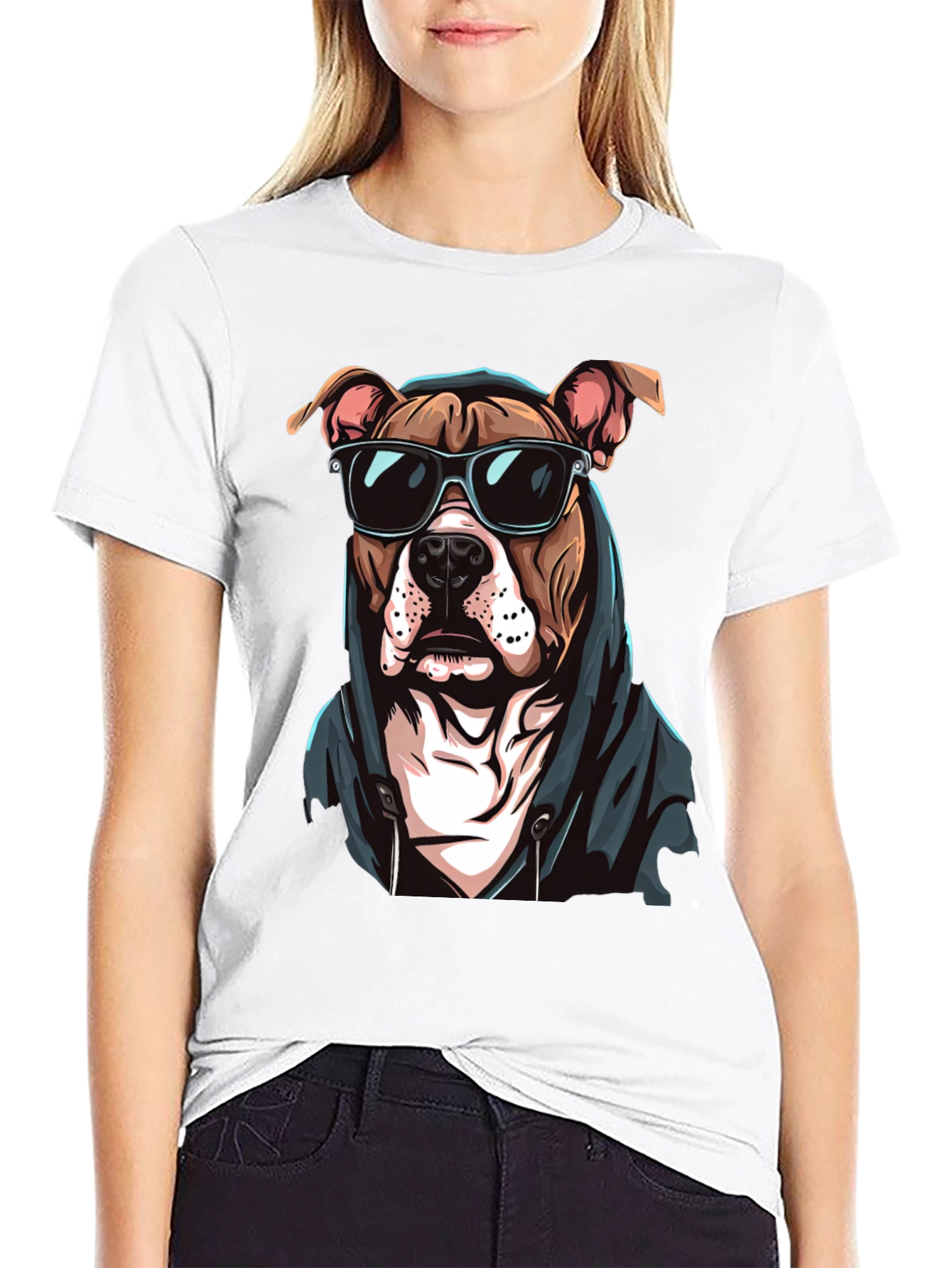 Cool Dog Graphic Tee - Streetwear Style