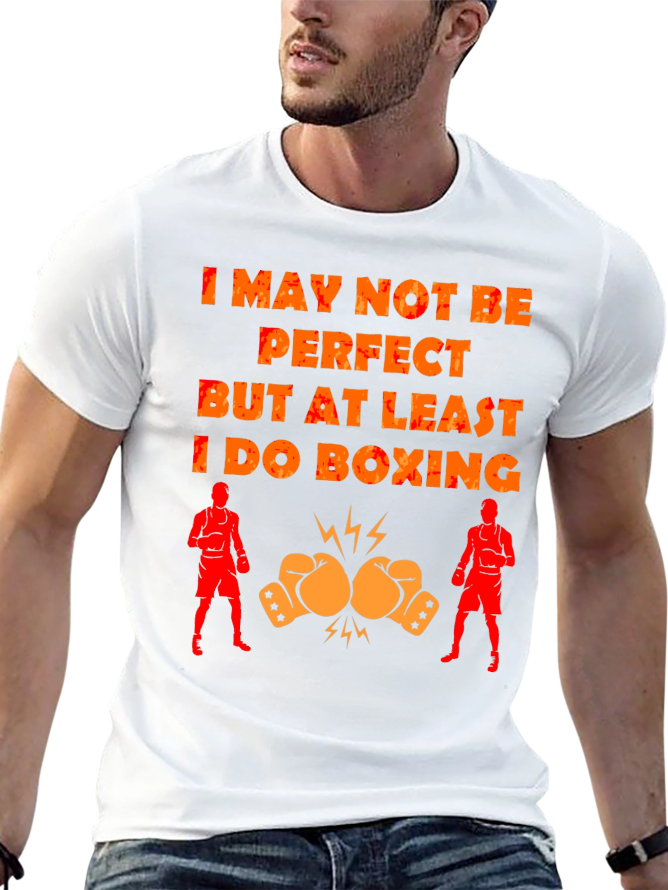 Boxing T-Shirt - I May Not Be Perfect