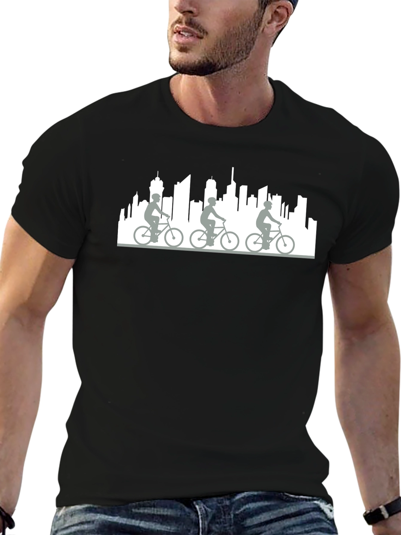 City Cycling T-Shirt - Urban Rider Tee