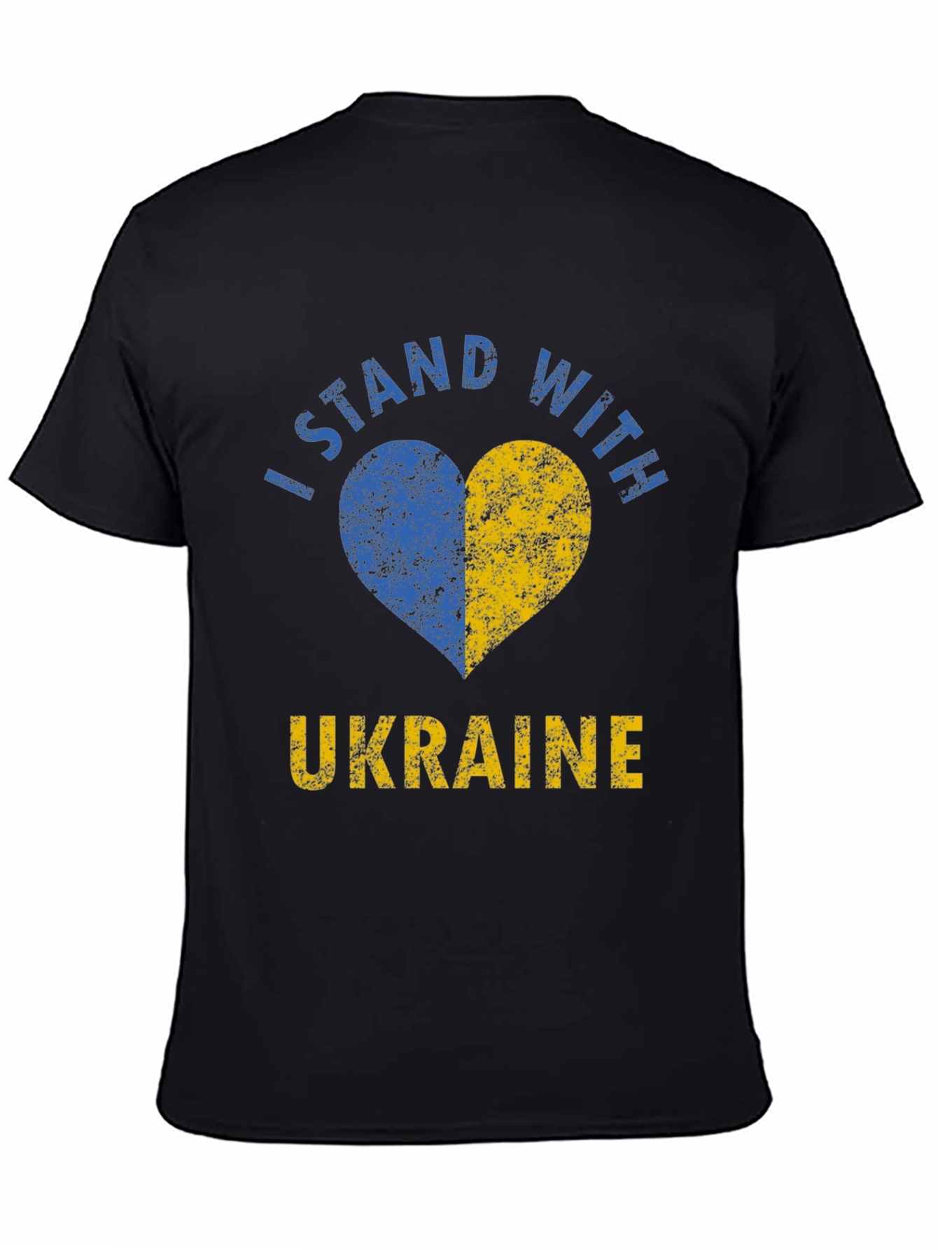 I Stand With Ukraine Heart T-Shirt
