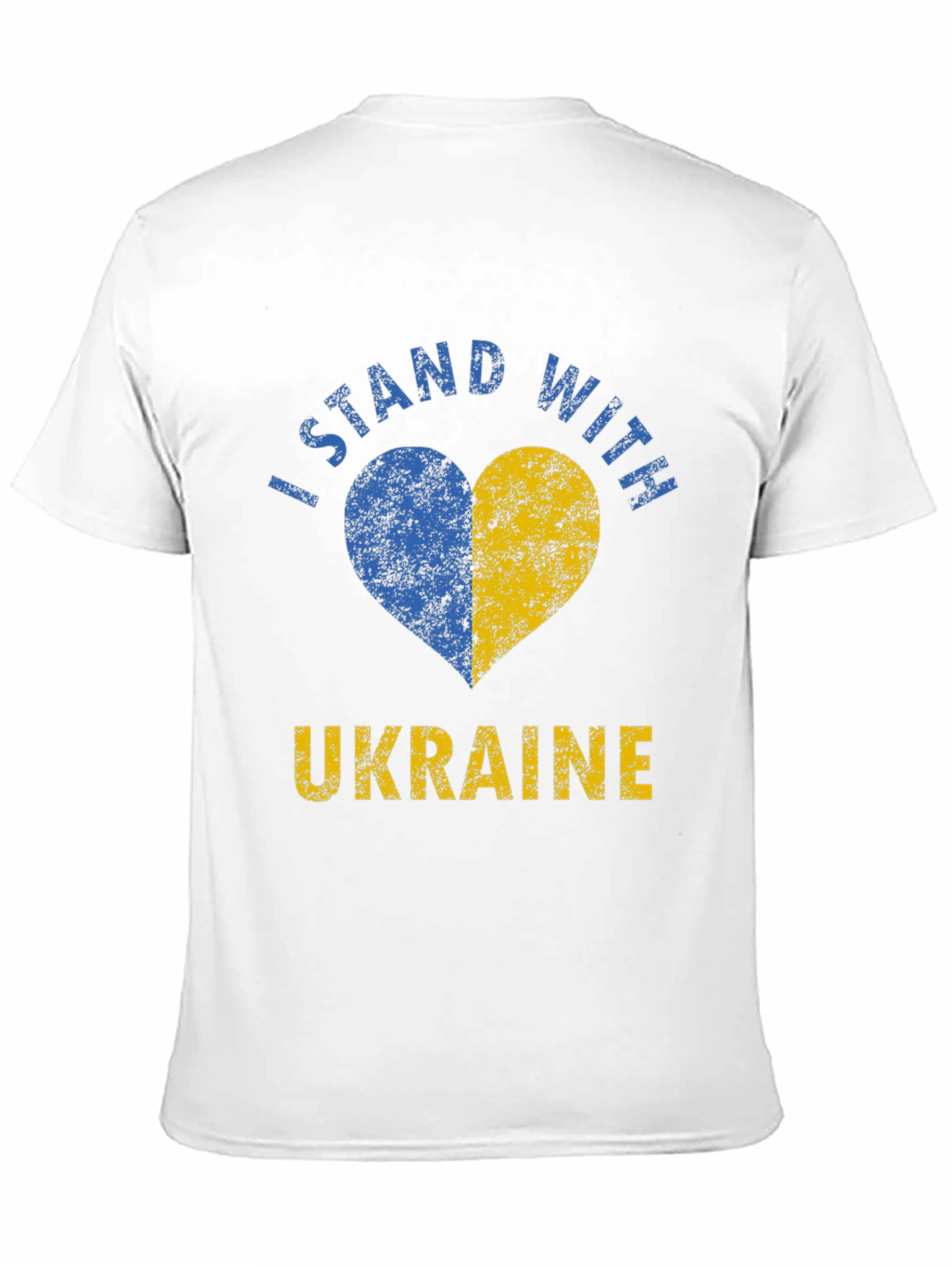 I Stand With Ukraine Heart T-Shirt