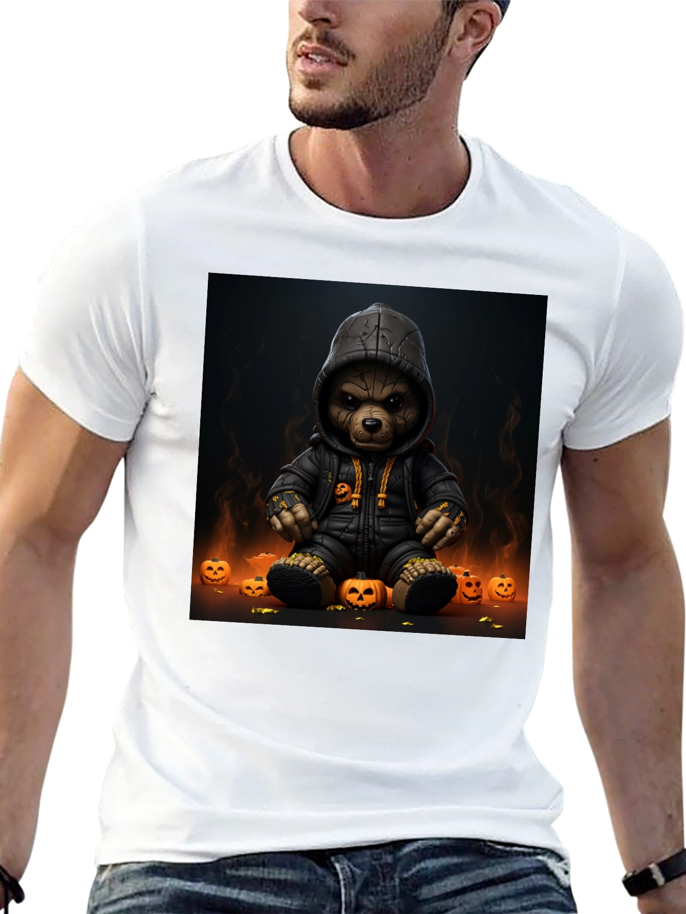 Halloween Bear Graphic Tee