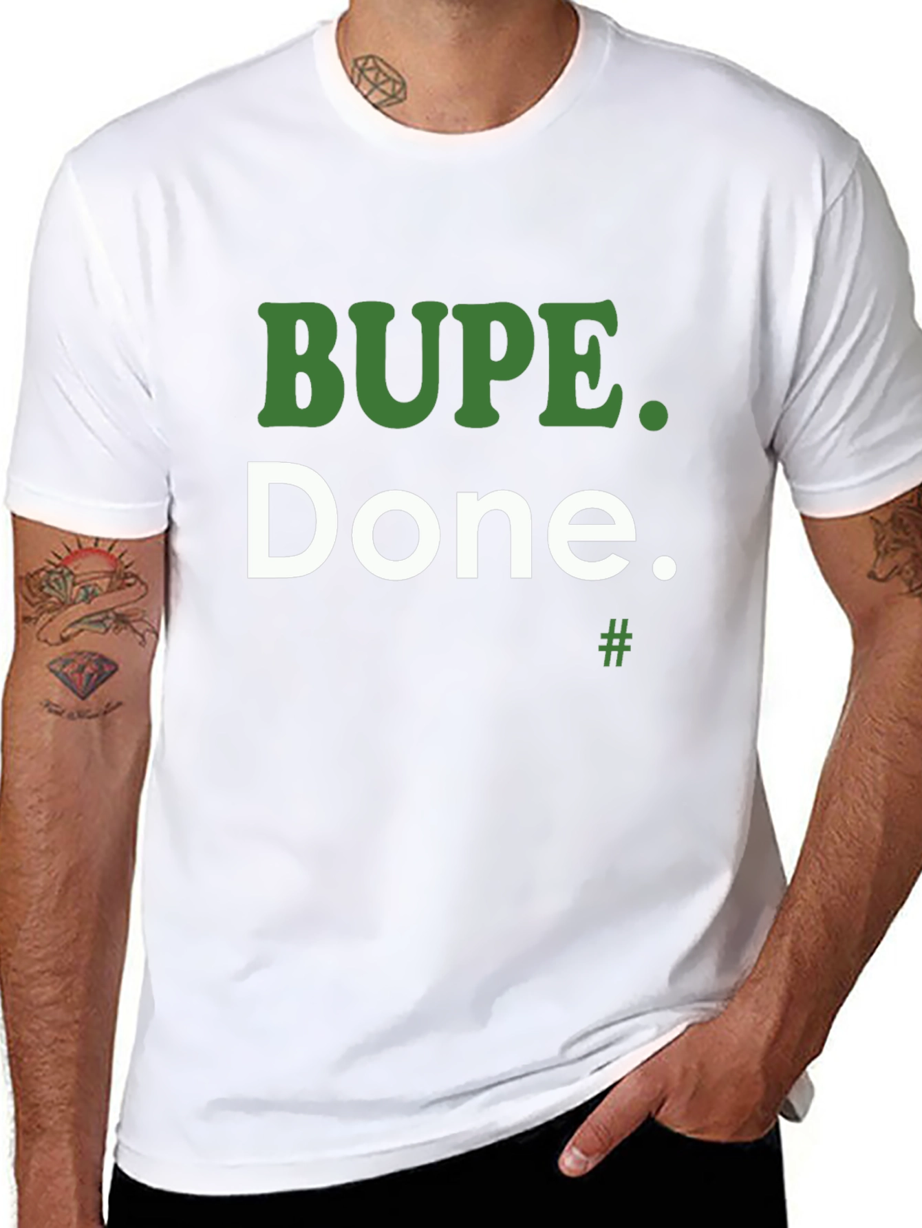 BUPE. Done. Graphic T-Shirt
