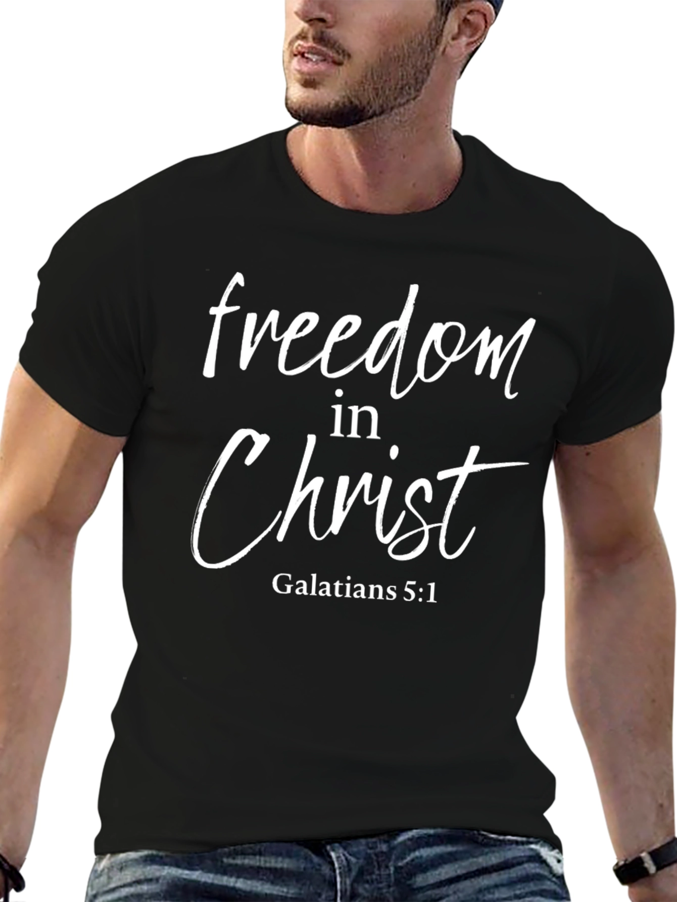 Freedom in Christ T-Shirt - Christian Apparel