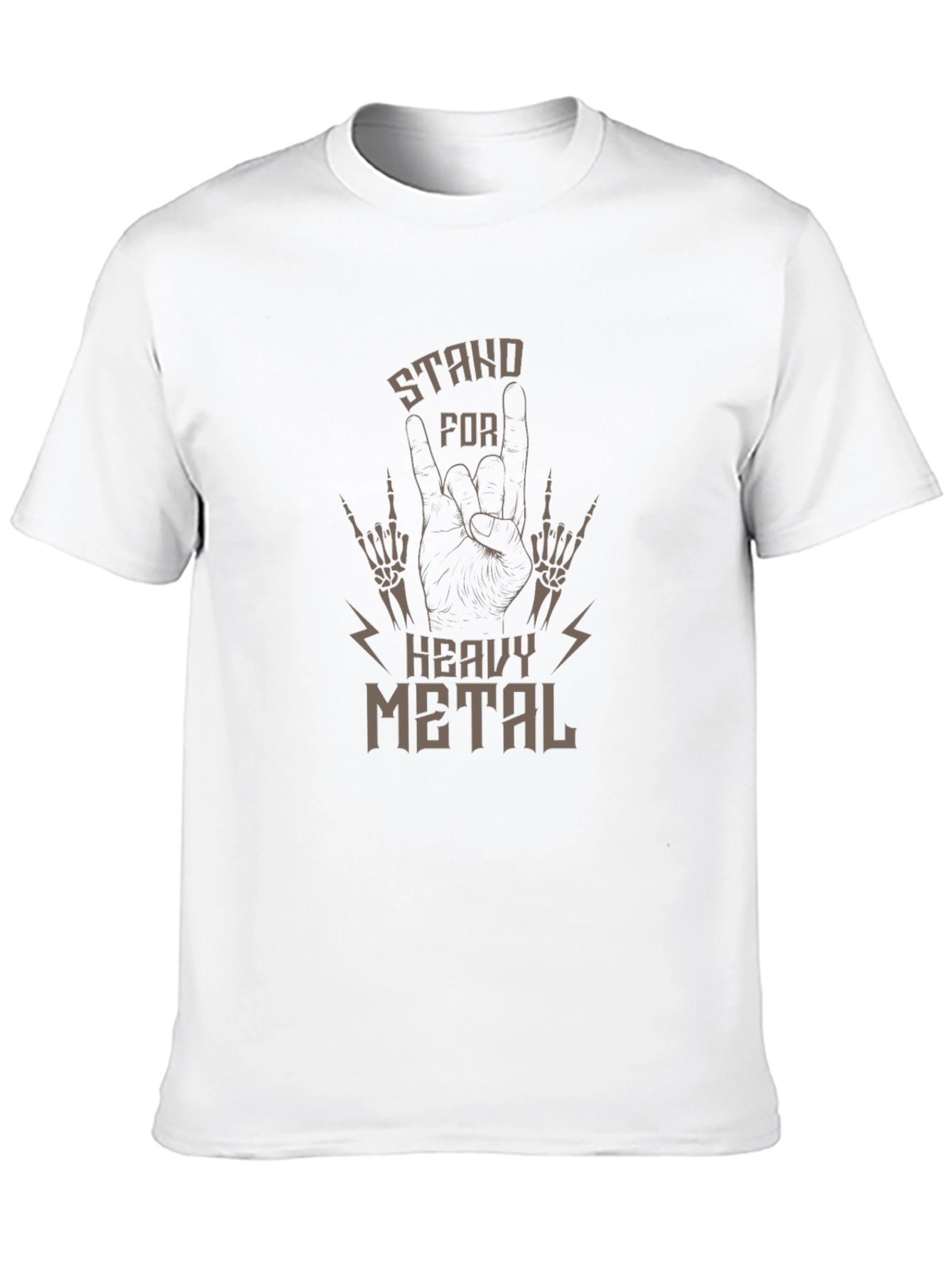Stand For Heavy Metal Graphic T-Shirt