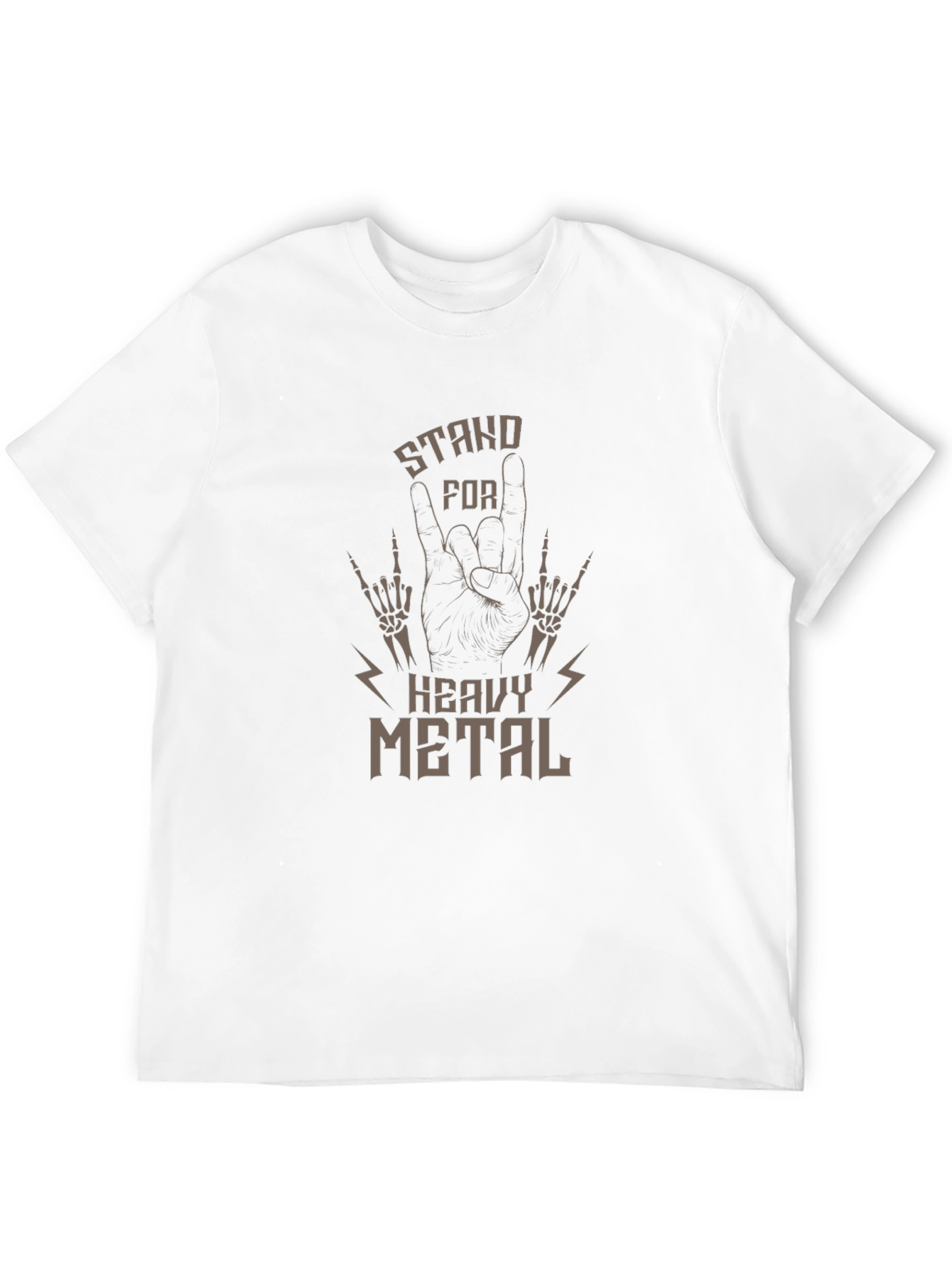 Stand For Heavy Metal Graphic T-Shirt